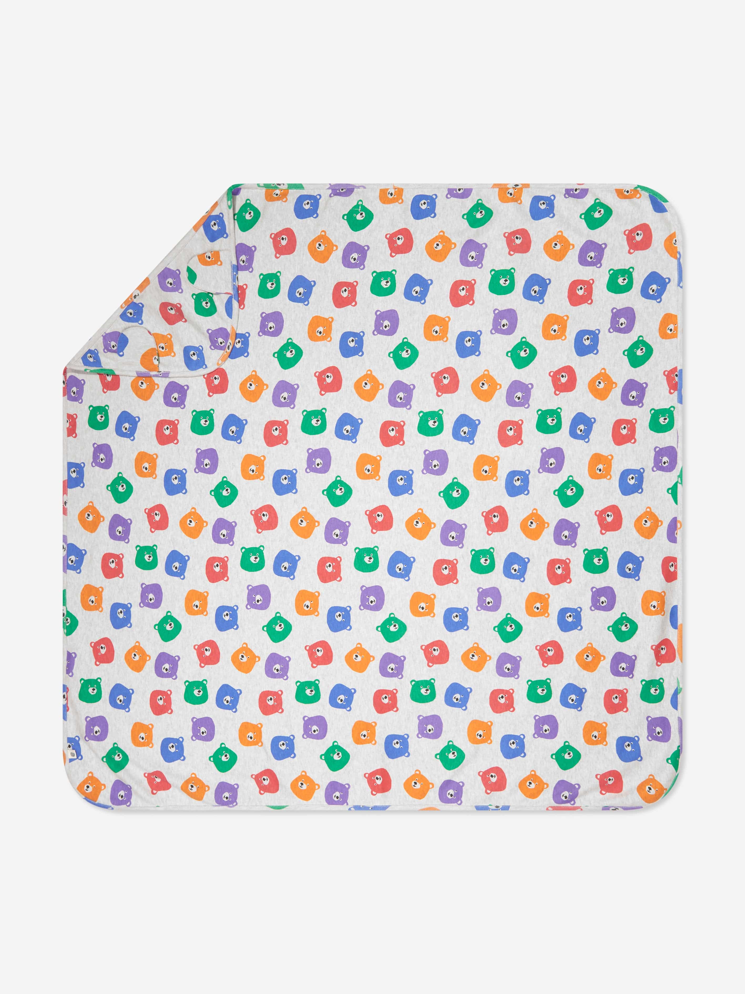 The Bonnie Mob Baby Bears Hooded Blanket in Multicolour Free Shipping Online