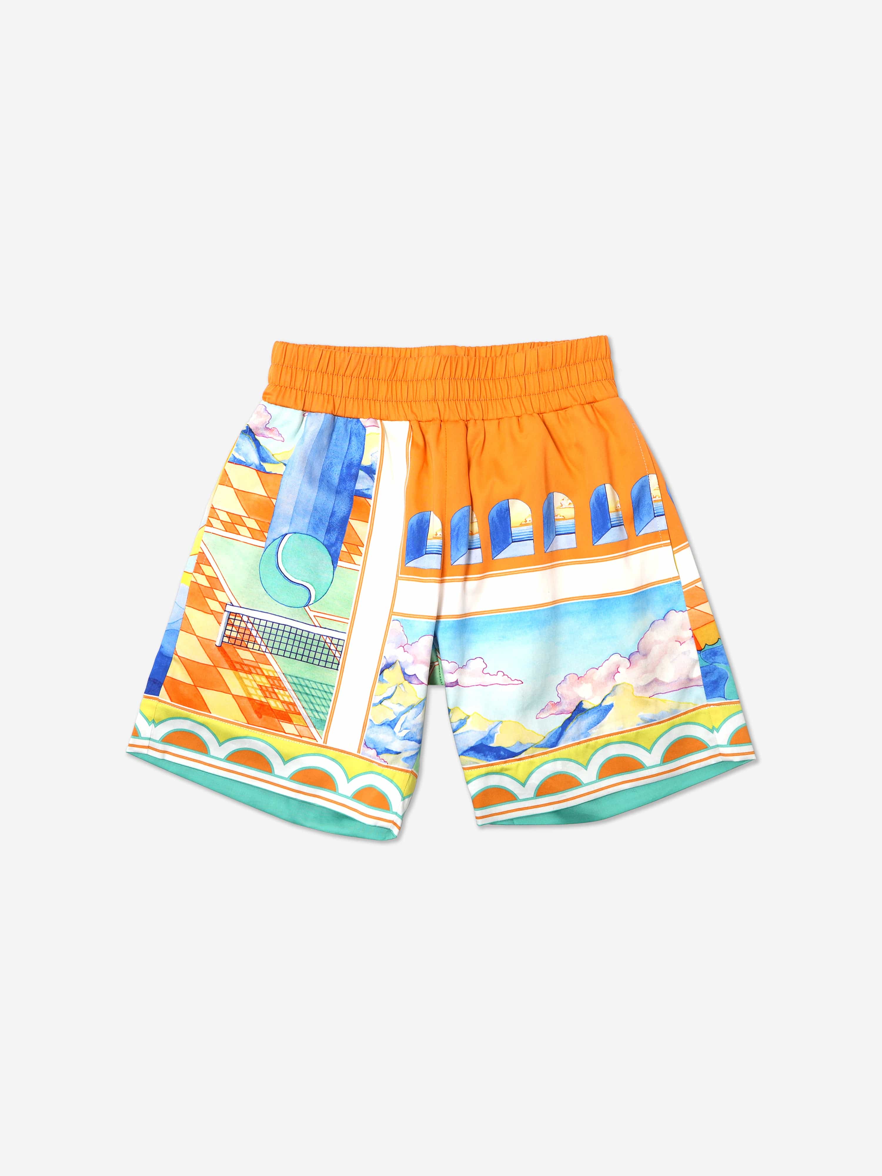 Casablanca Boys Surreal Pool Drawstring Shorts in Multicolour Cheap With Credit Card