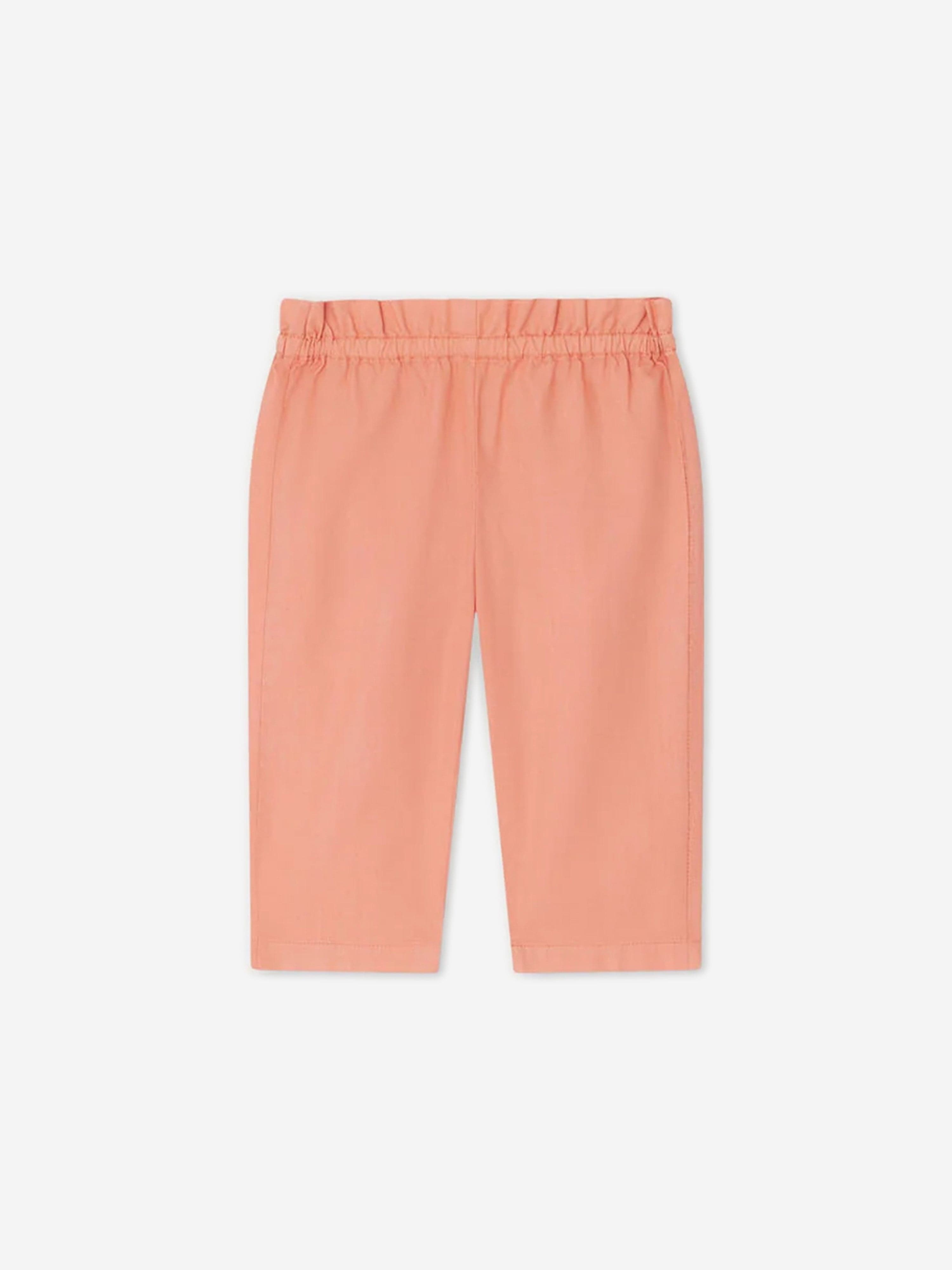 Bonpoint Baby Girls Luciole Trousers in Orange With Paypal Cheap Online