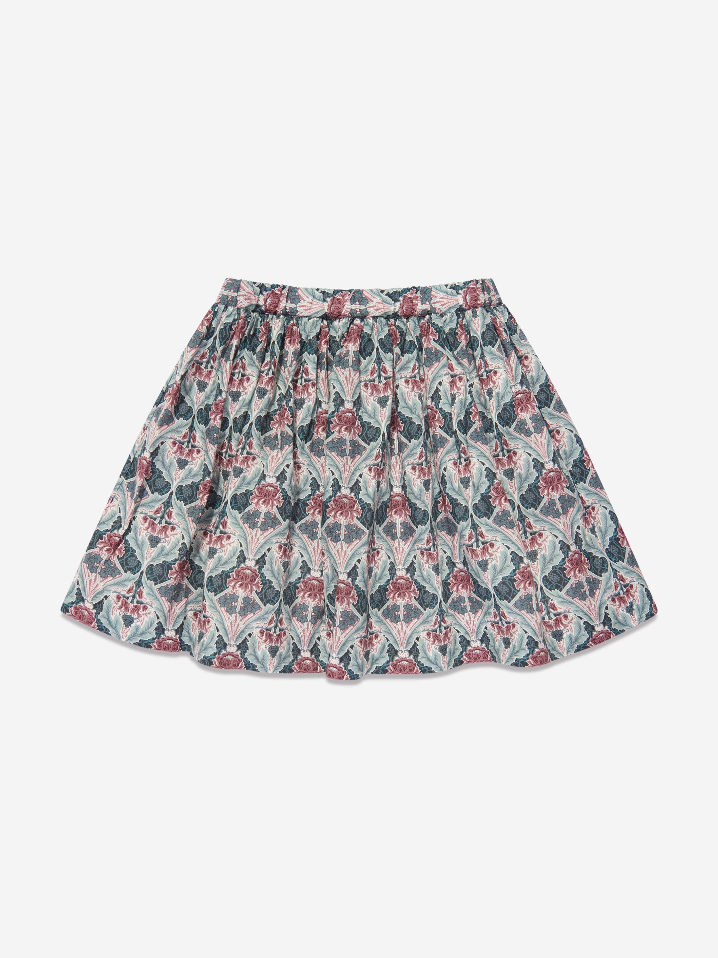 Bonpoint Girls Calipso Cotton Skirt in Multicolour Free Shipping For Sale
