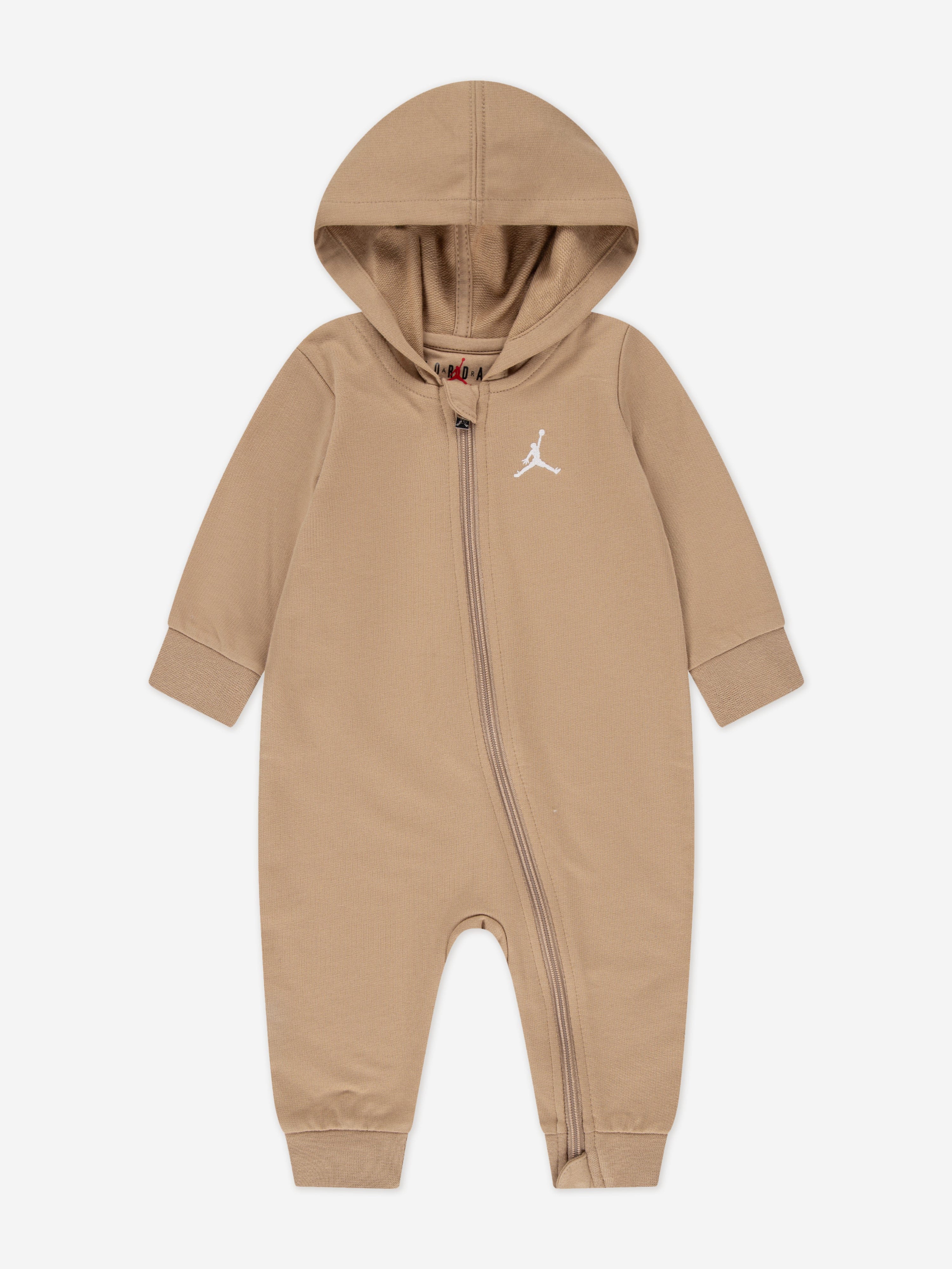 Baby Jumpman Coverall in Beige Popular Online