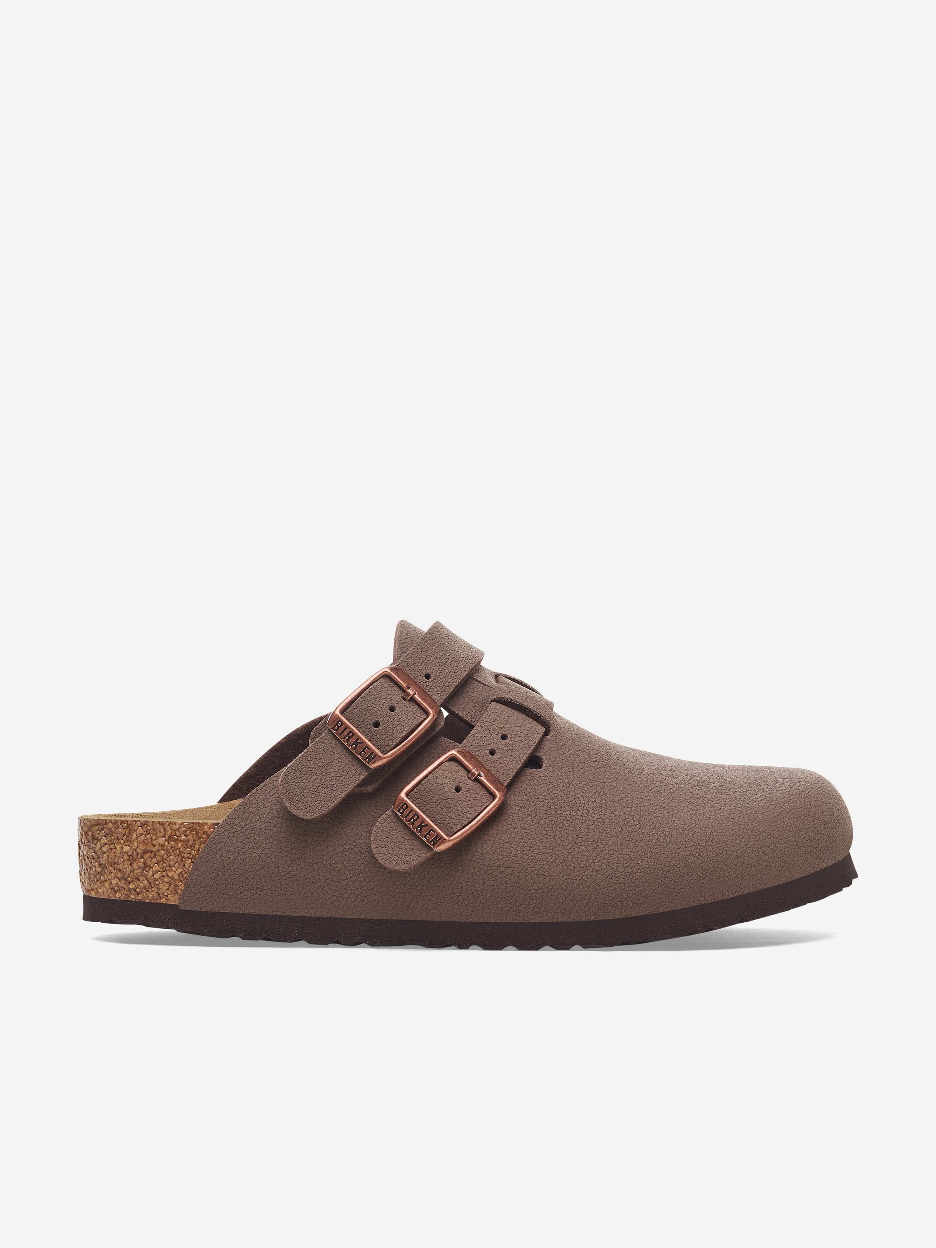 BIRKENSTOCK Kids Kay Classic Clogs in Brown Clearance Fake