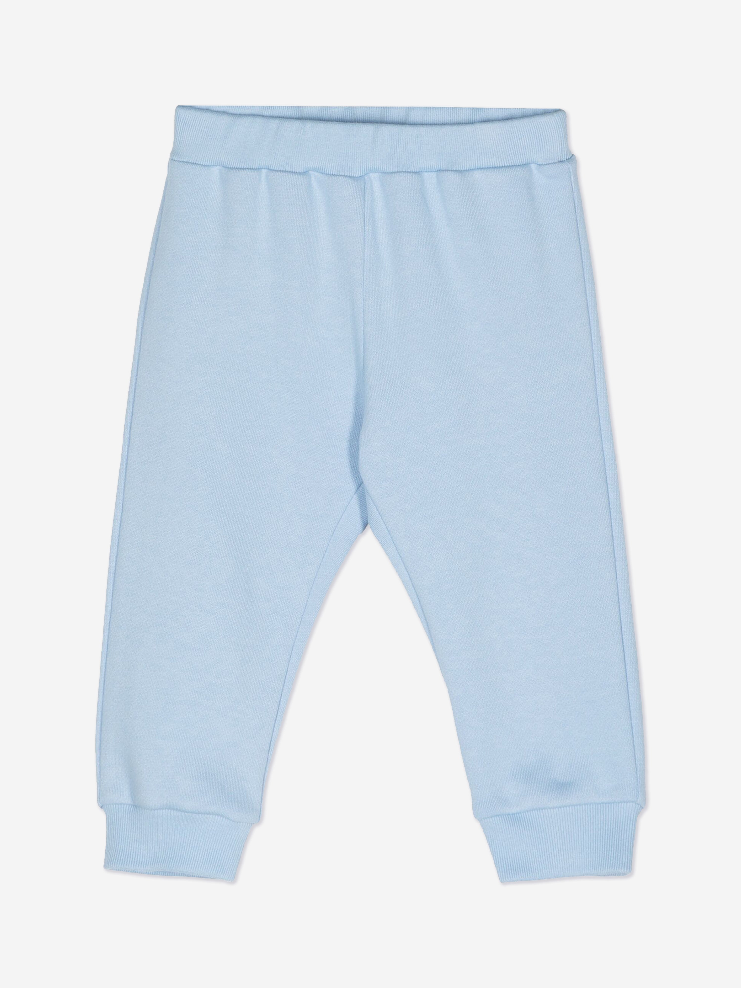 Fendi Baby Boys Logo Joggers in Blue Clearance Fast Delivery
