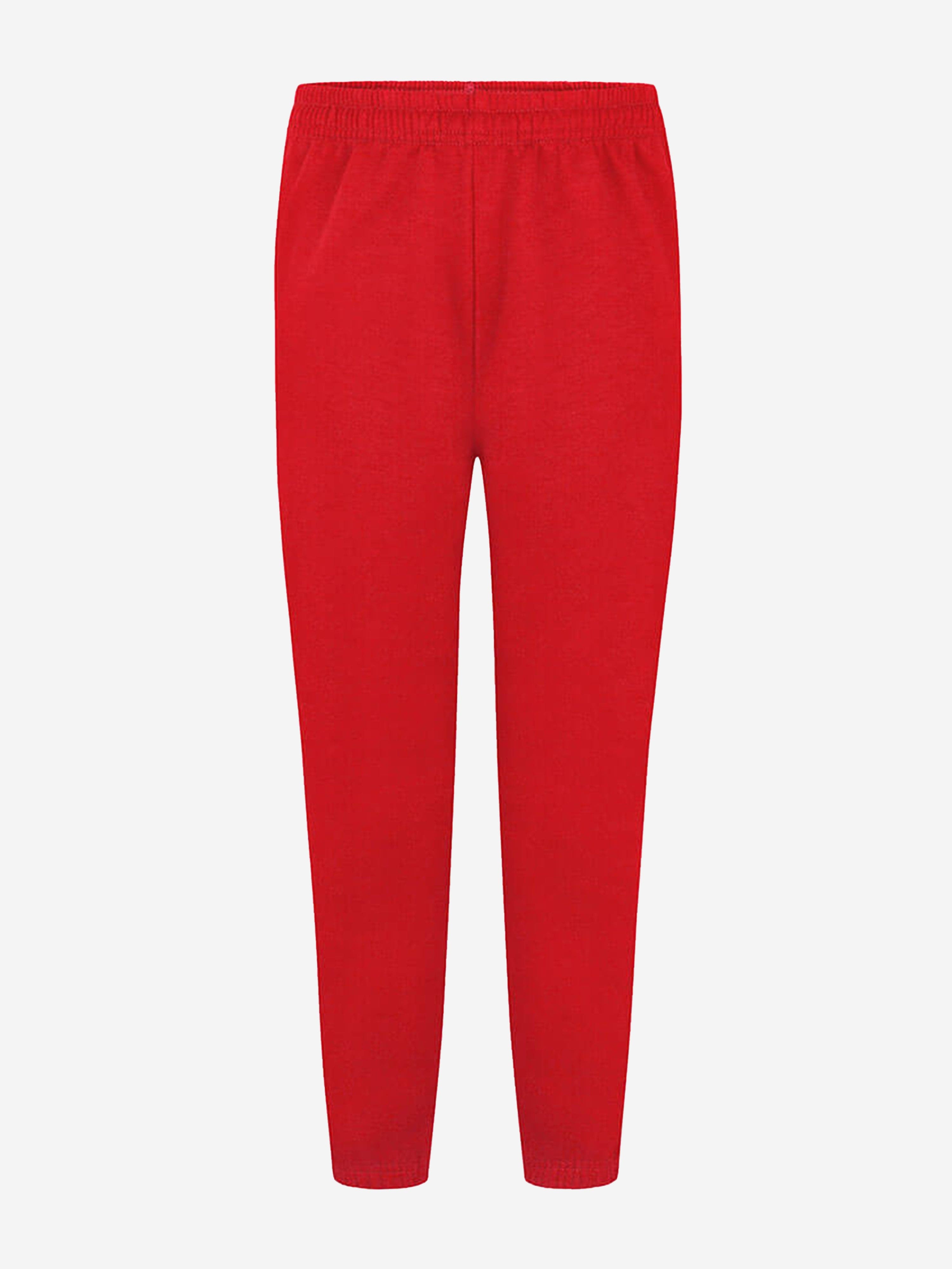 Zeco Kids School Jogging Bottoms in Red Discount Countdown Package