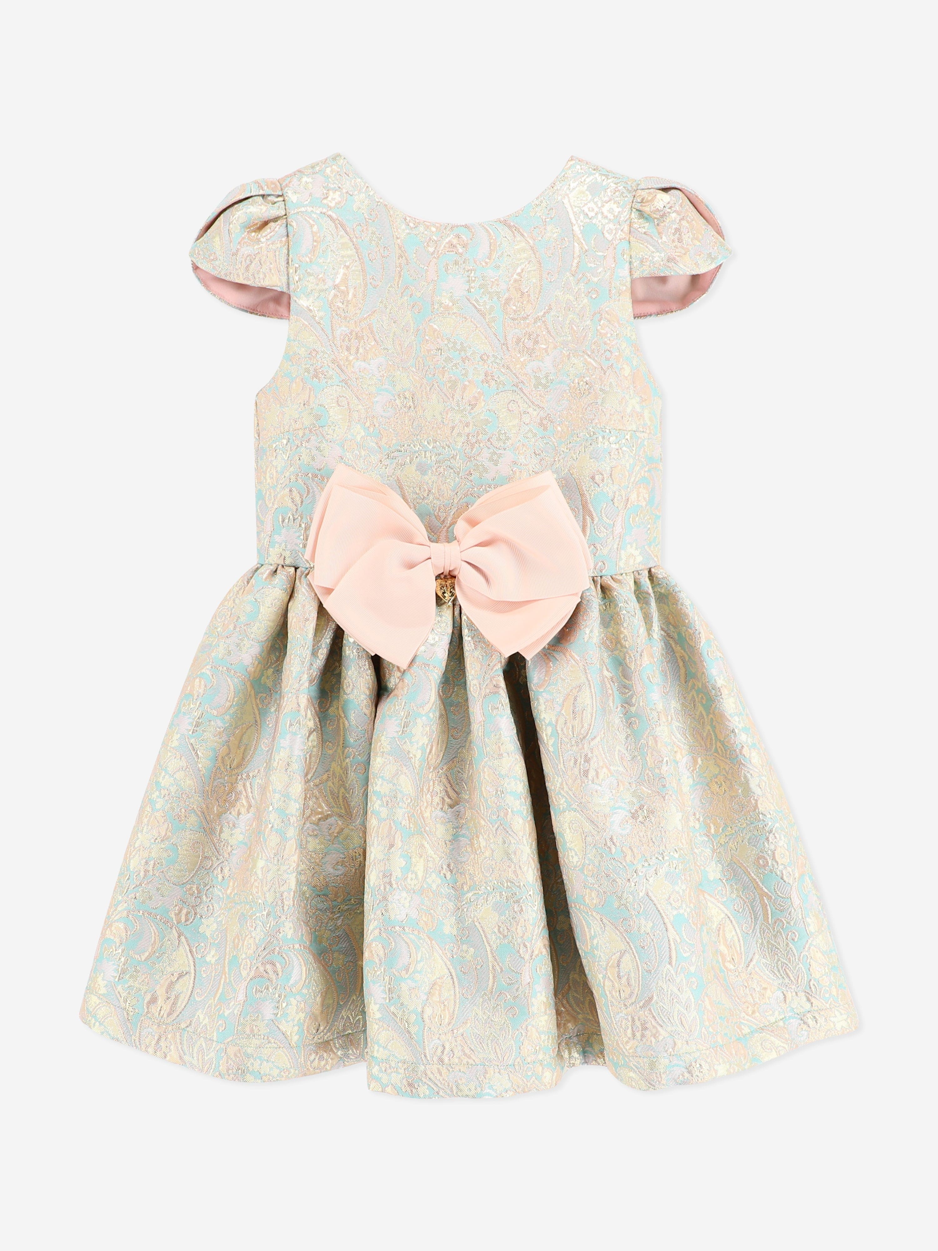 Angels Face Girls Madison Metallic Paisley Dress in Pink Enjoy Online