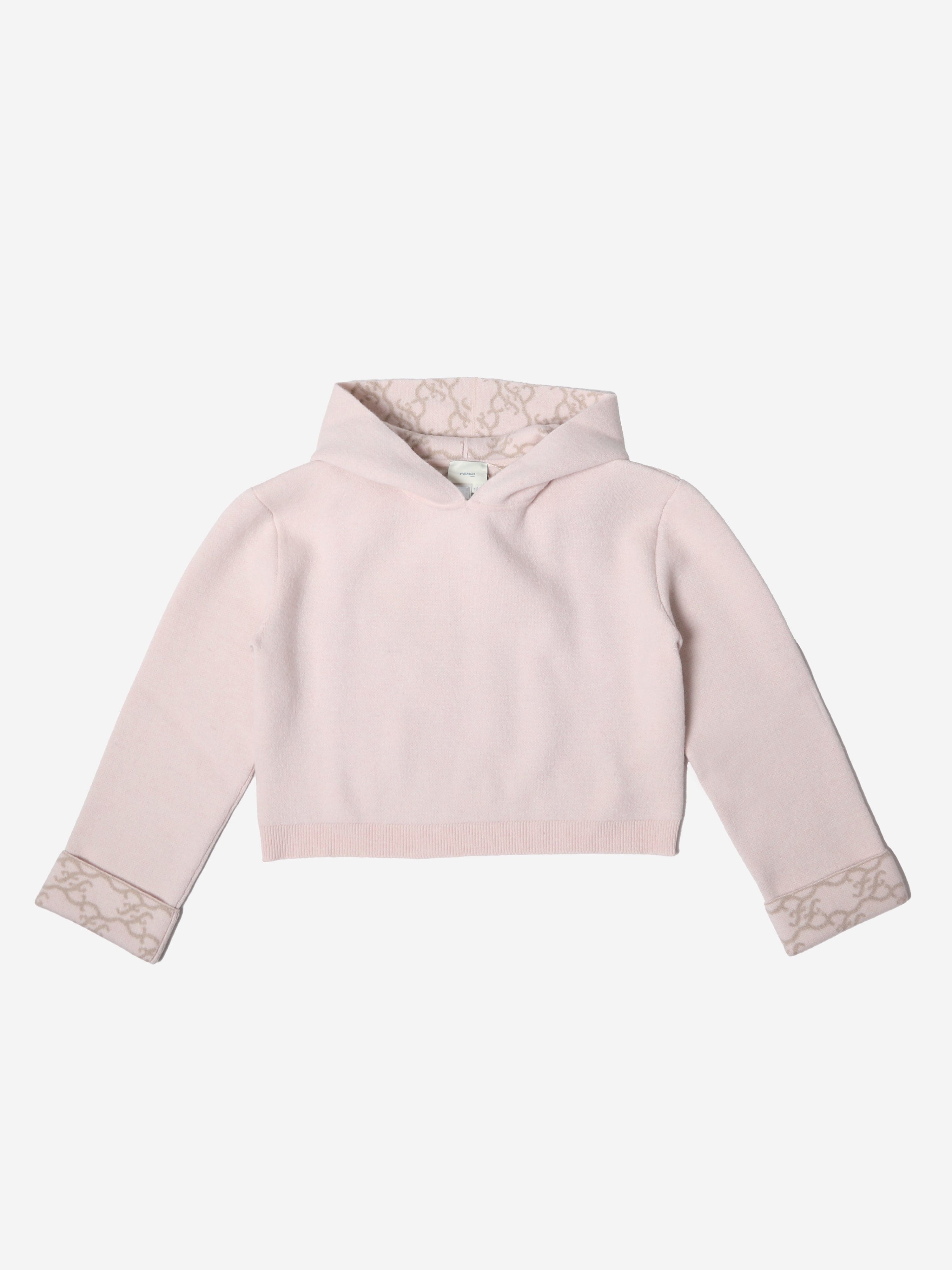 Fendi Unisex Wool Knit Hoodie Discount Cheapest