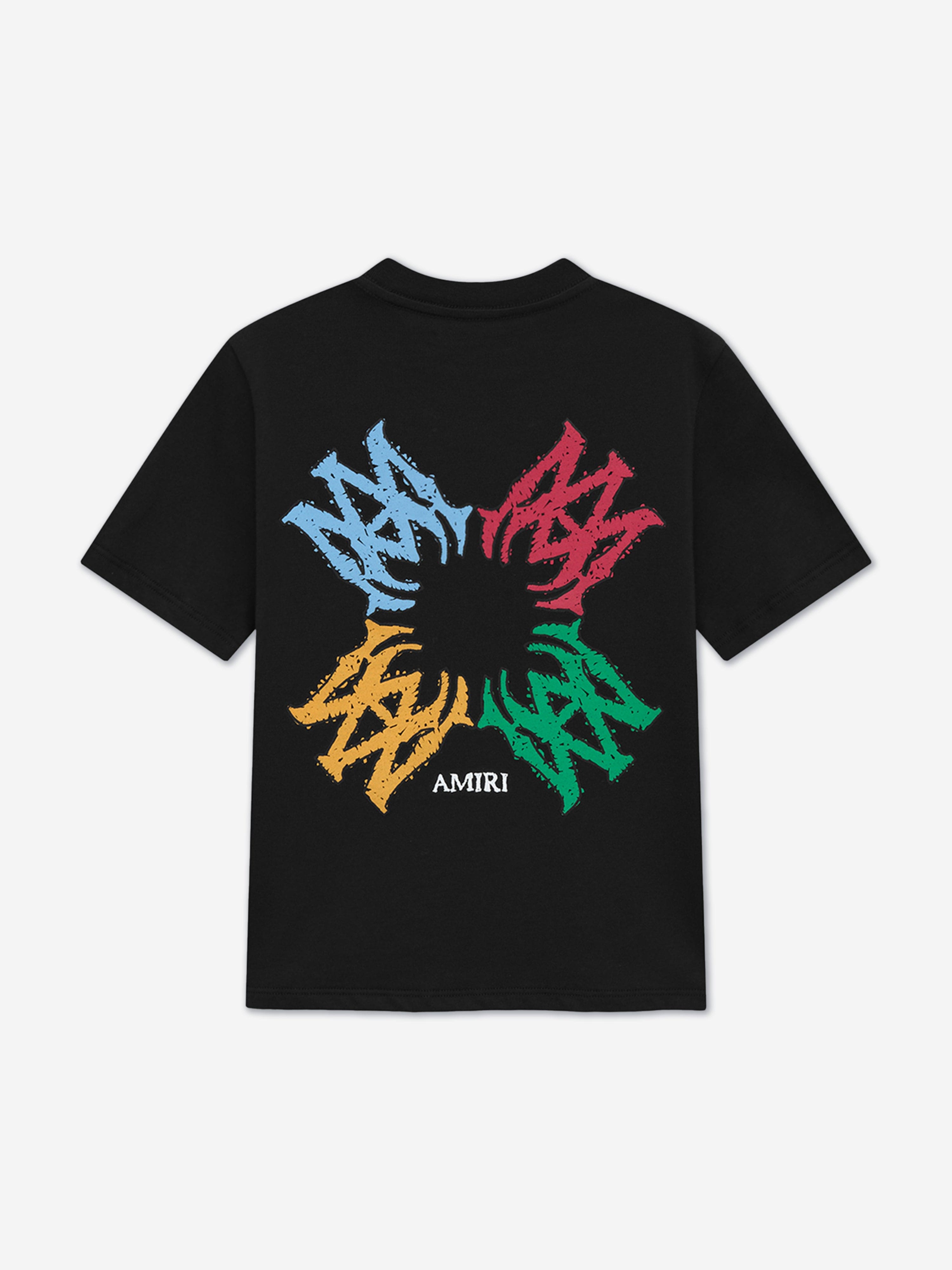 Kids MA Quad Scribble T-Shirt in Black Free Shipping Huge Surprise
