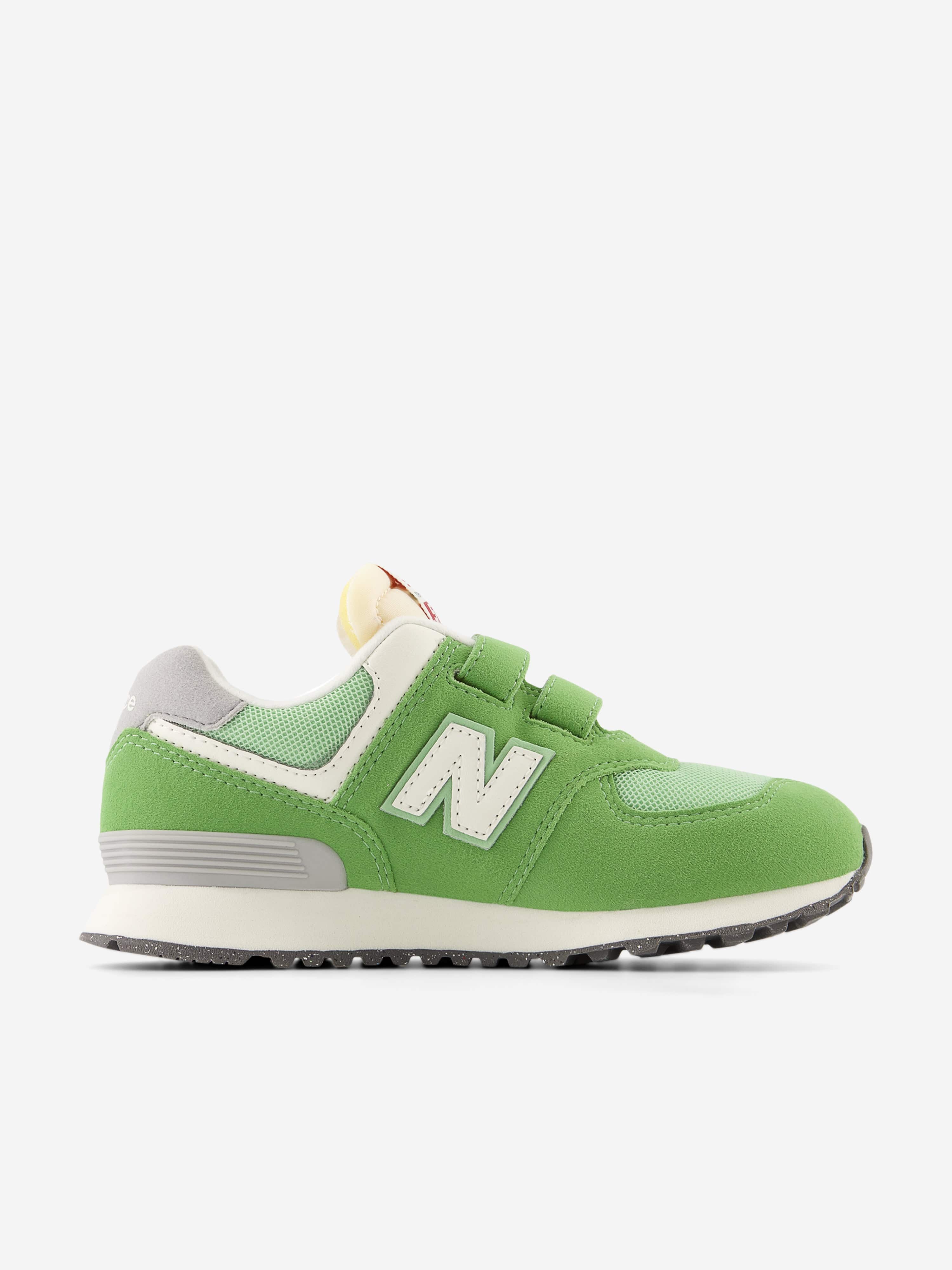 New Balance Kids 574 Trainers in Green Cheap Sale Cheap