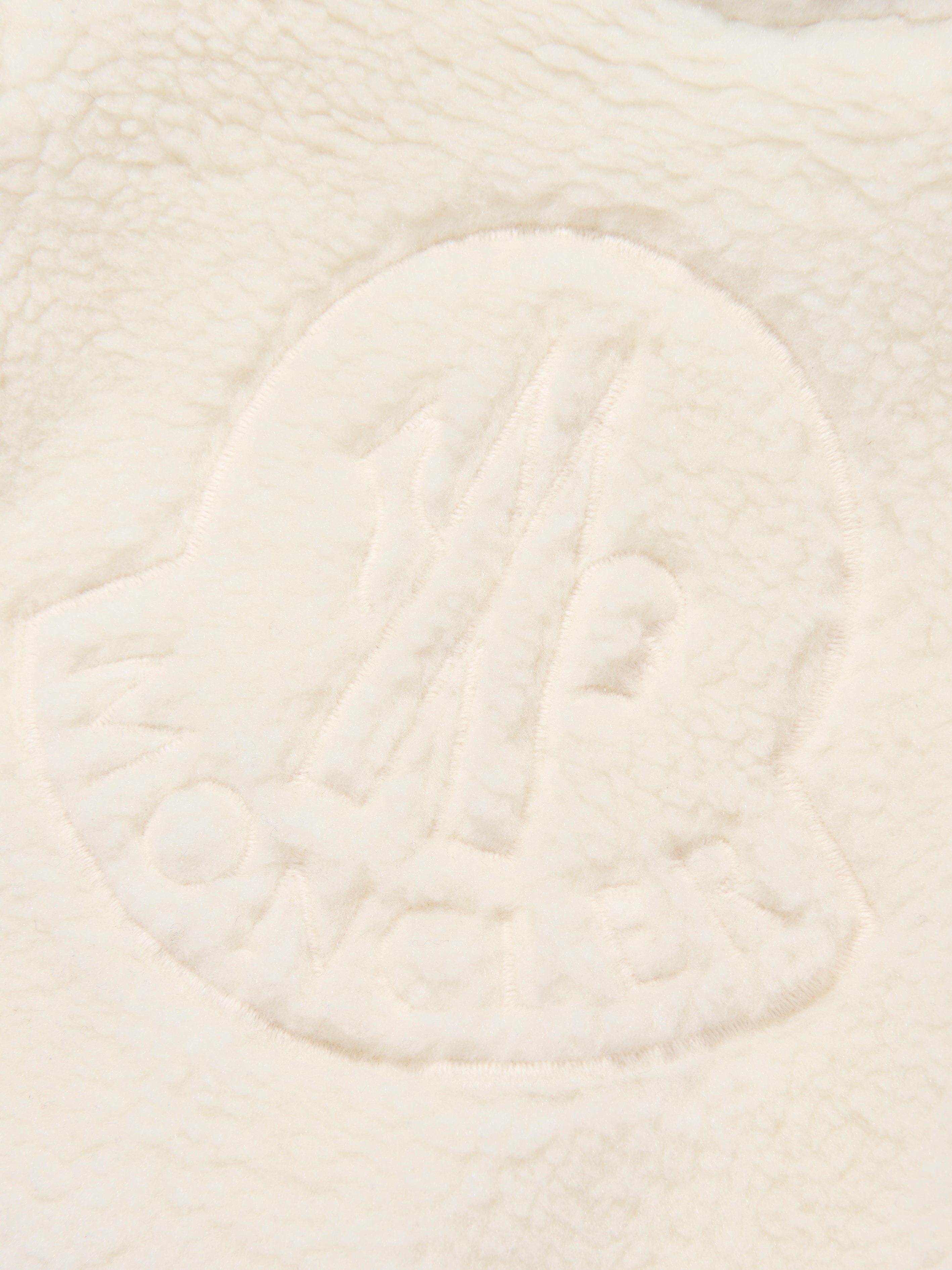 Moncler Enfant Baby Boys Zip Up Top in Ivory Free Shipping Largest Supplier