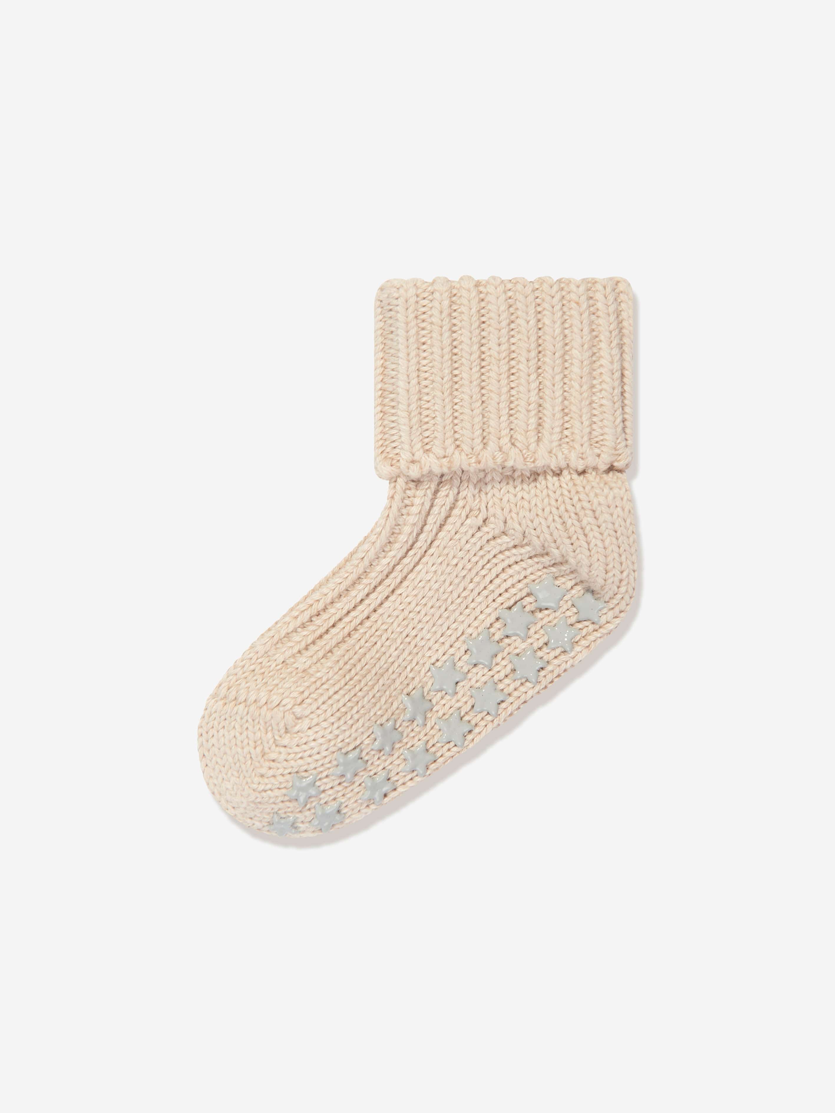 Falke Baby Cotton Catspads House Socks in Beige 2025 Cheap Online
