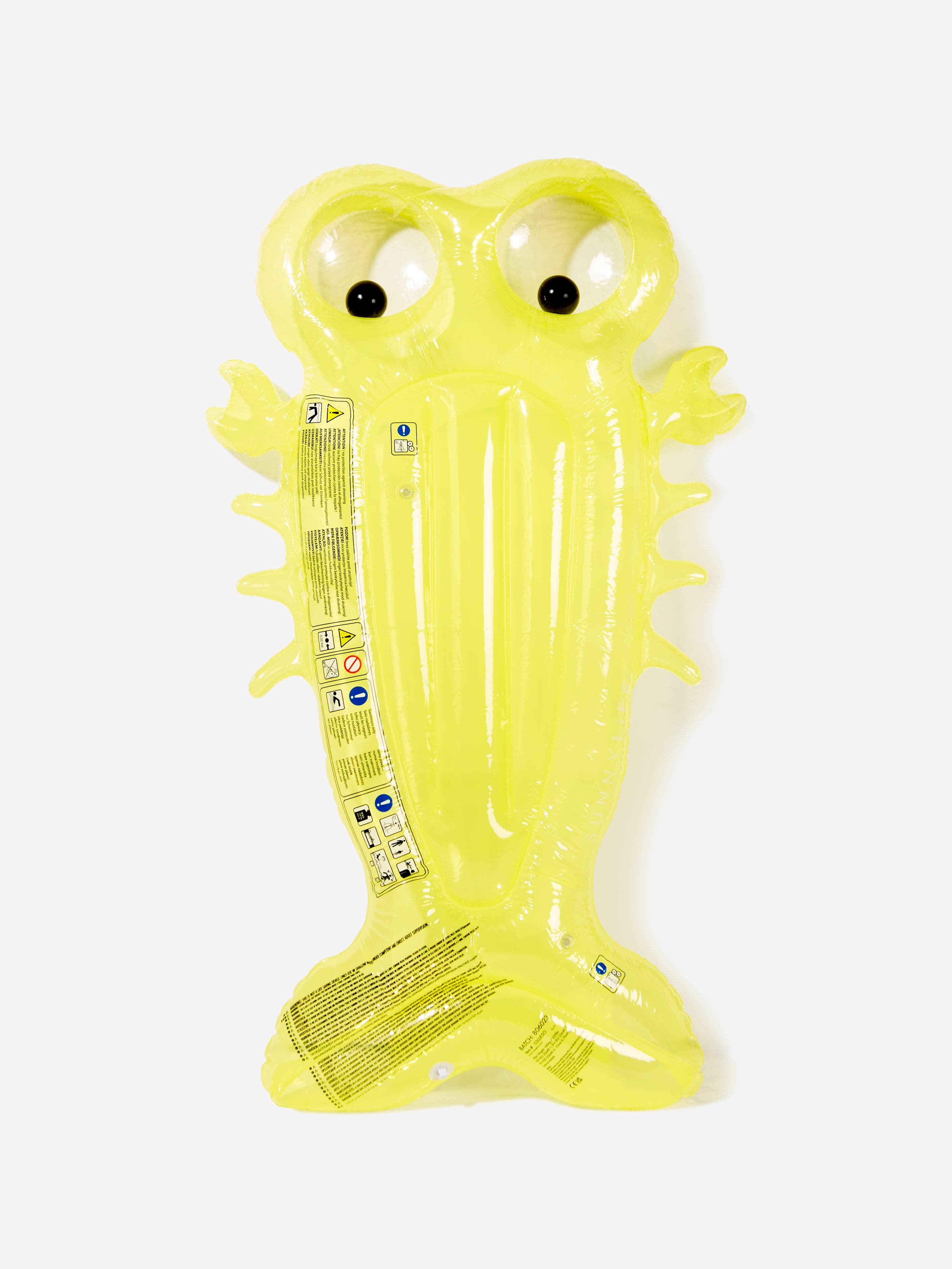 Sunnylife Kids Sonny The Sea Creature Luxe Lie-On Float in Yellow Ebay Online