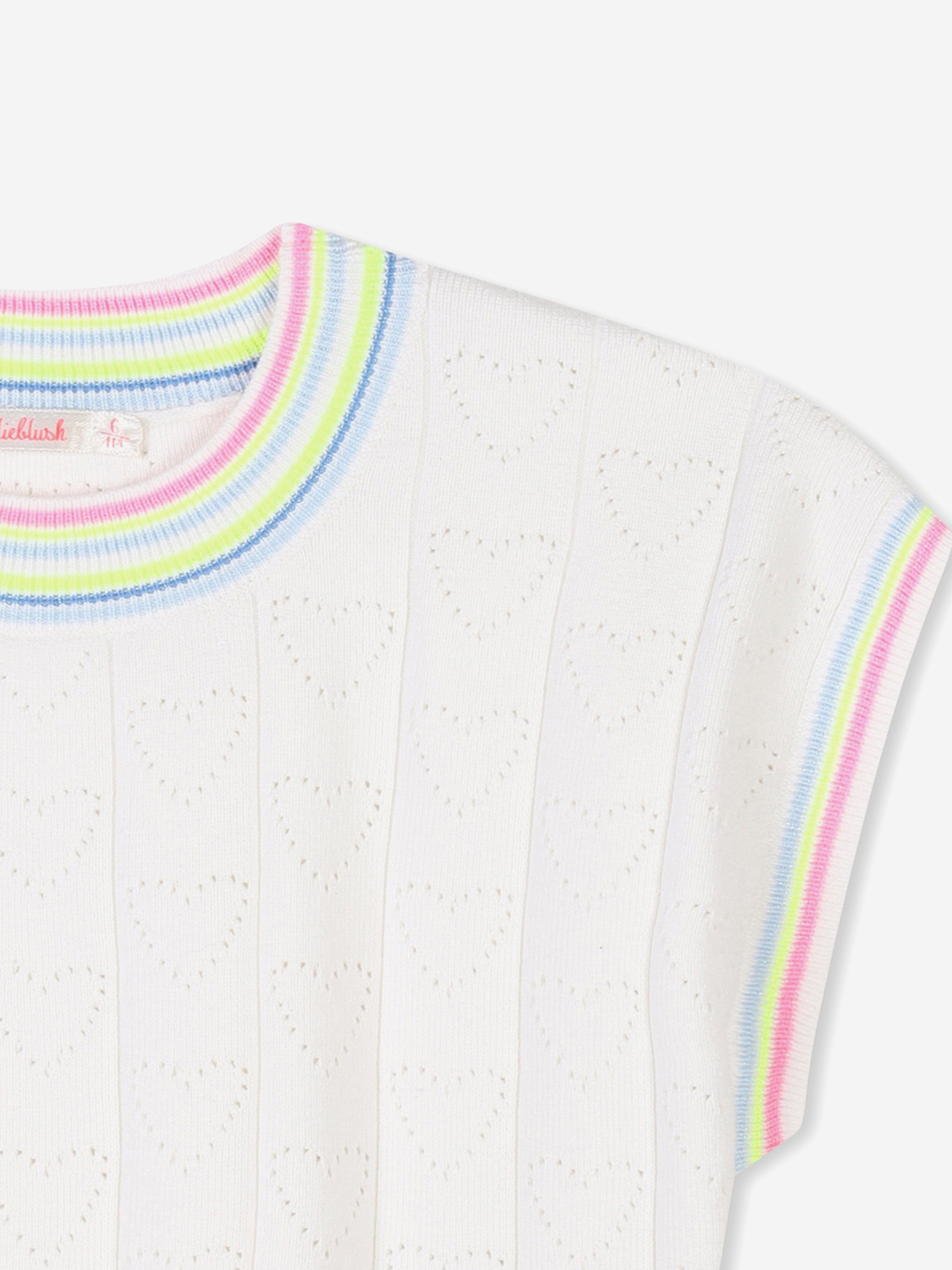 Girls Knitted Sweater in Ivory Cheap Very Cheap