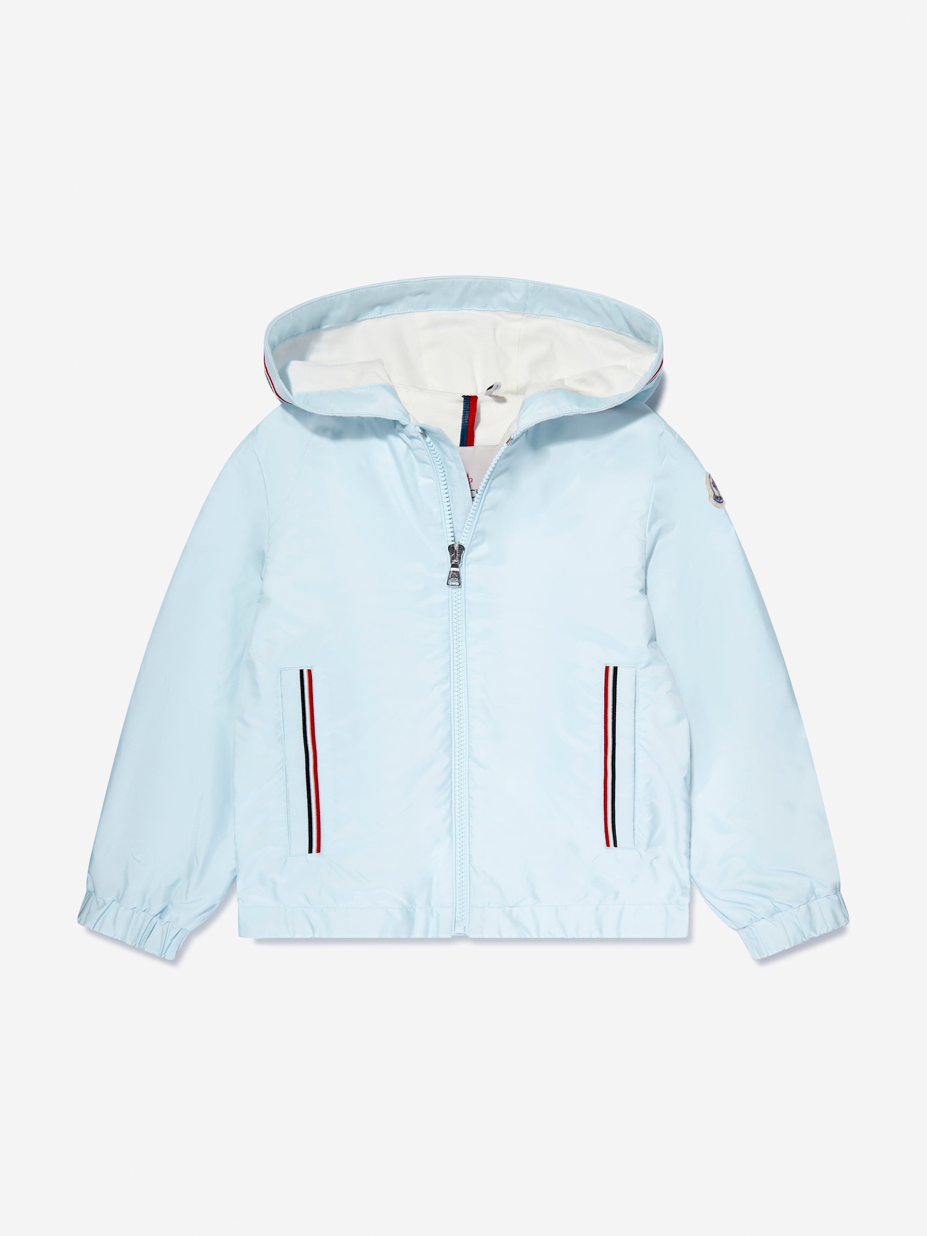 Moncler Enfant Boys Granduc Zip Up Jacket in Blue From China Cheap Pice