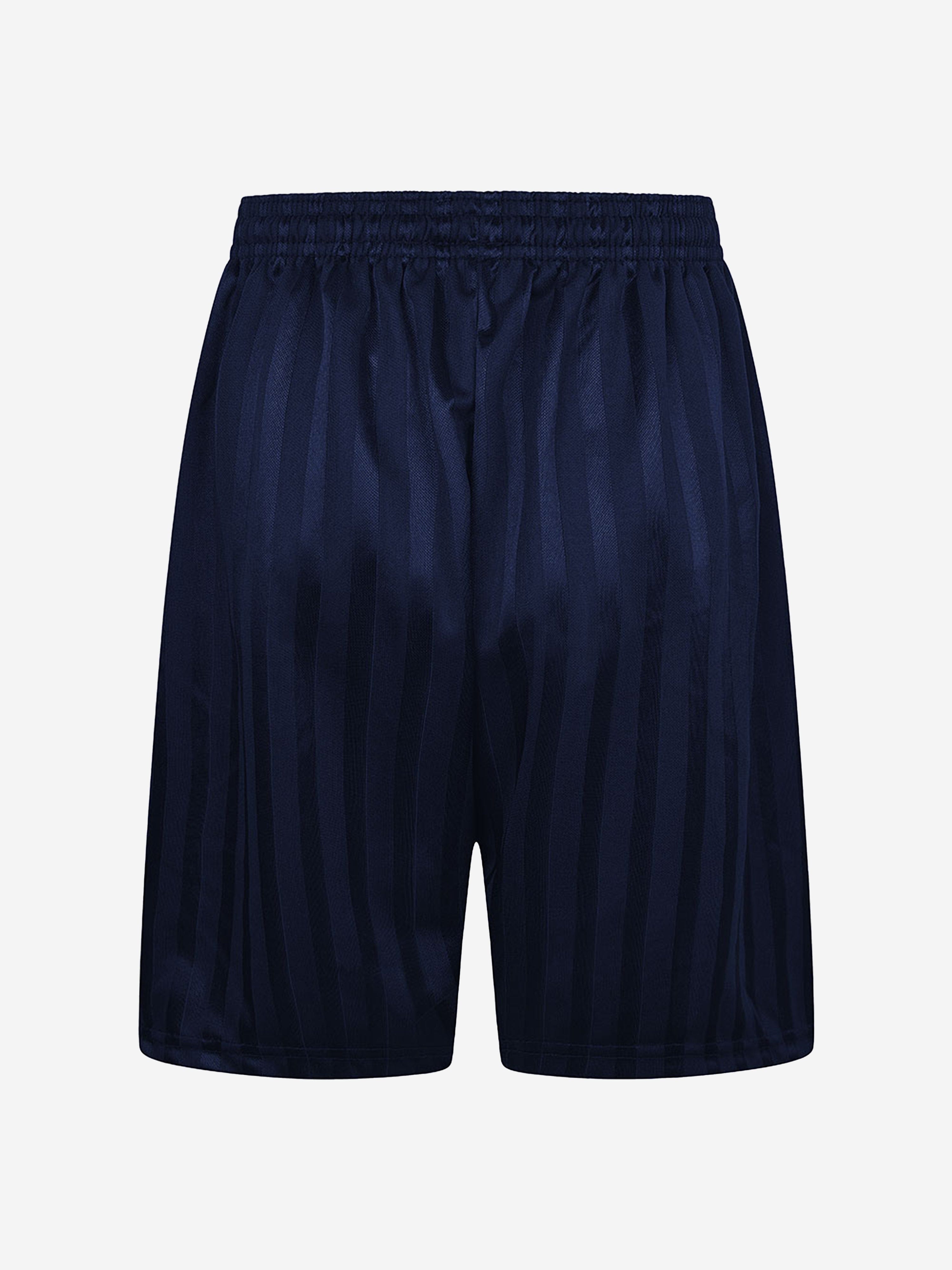 Zeco Kids School Shadow Stripe Shorts in Navy Deals Online