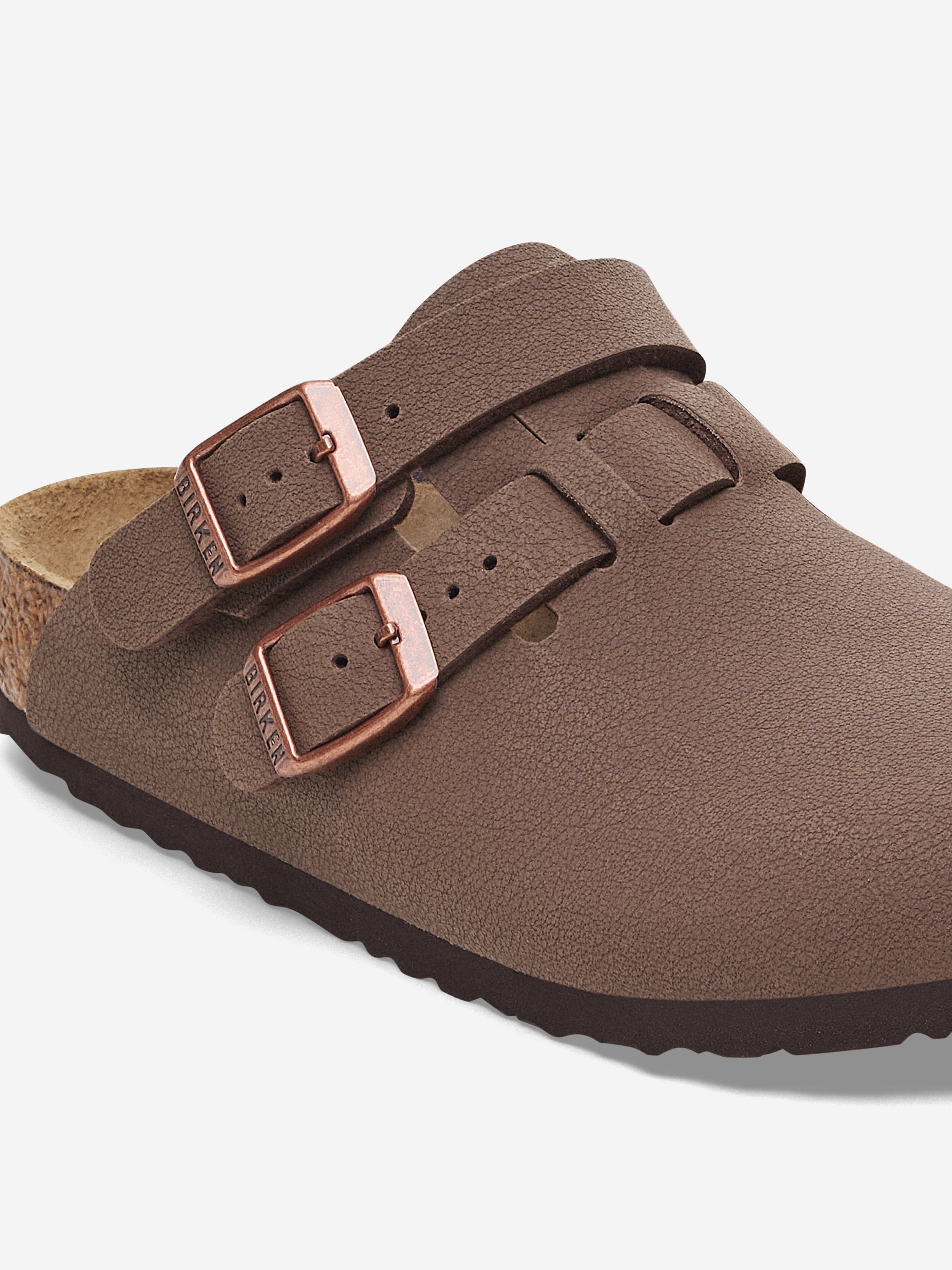 BIRKENSTOCK Kids Kay Classic Clogs in Brown Clearance Fake