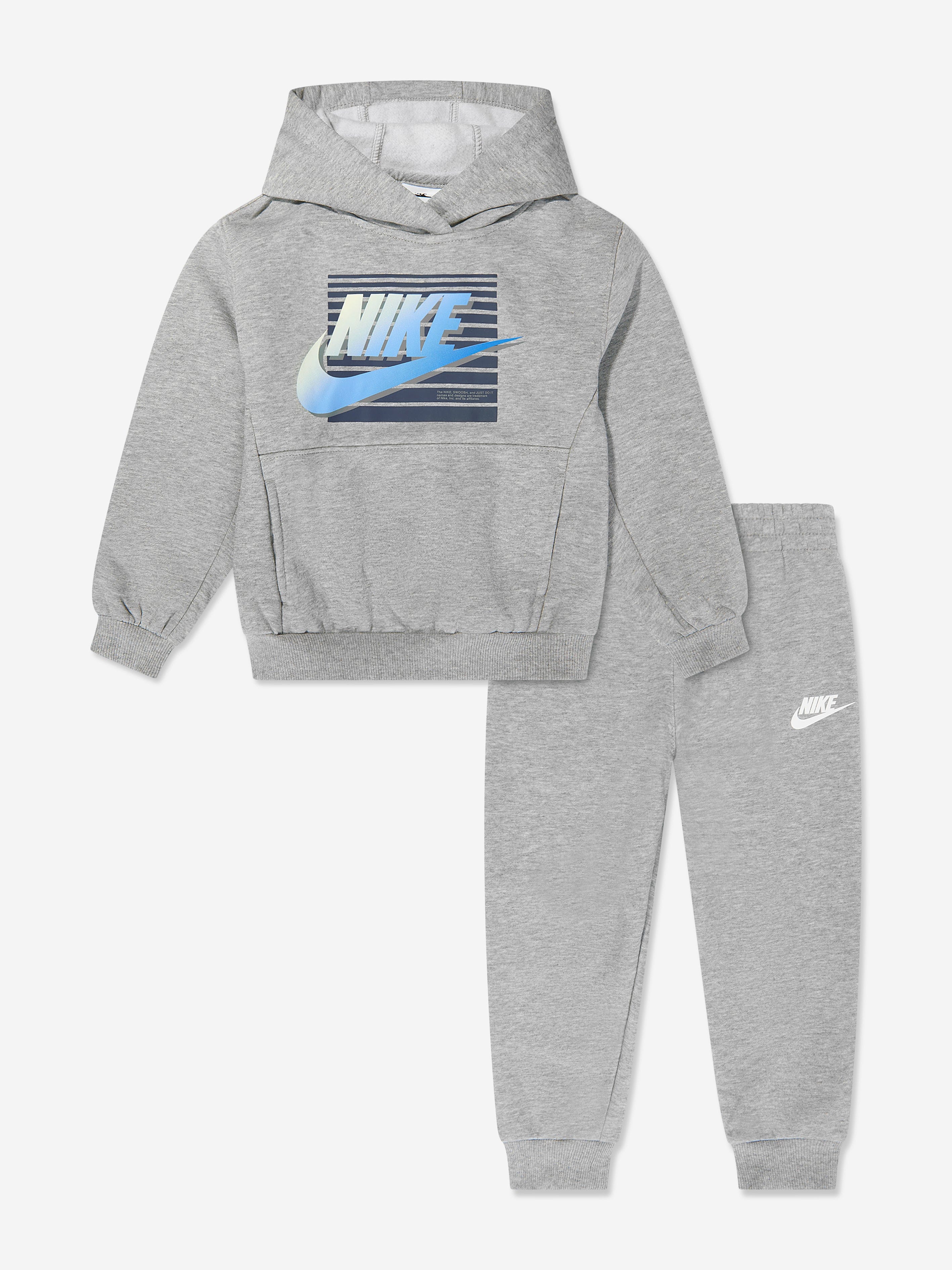 Nike Boys NSW Gradient Futura Tracksuit in Grey Clearance New Arrival