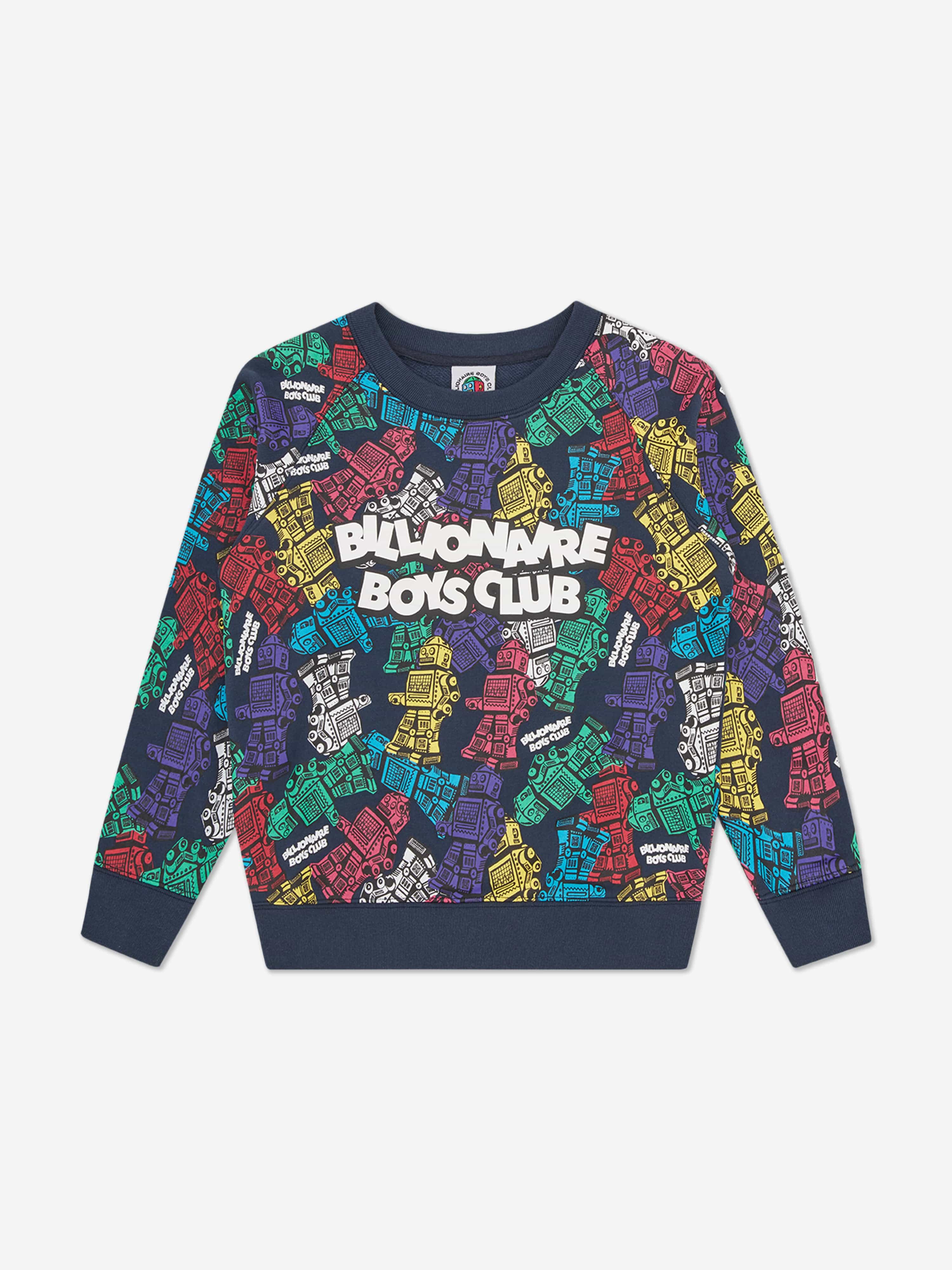 Billionaire Boys Club Kids Robot Sweatshirt in Multicolour Cheap Sale 2025 Unisex