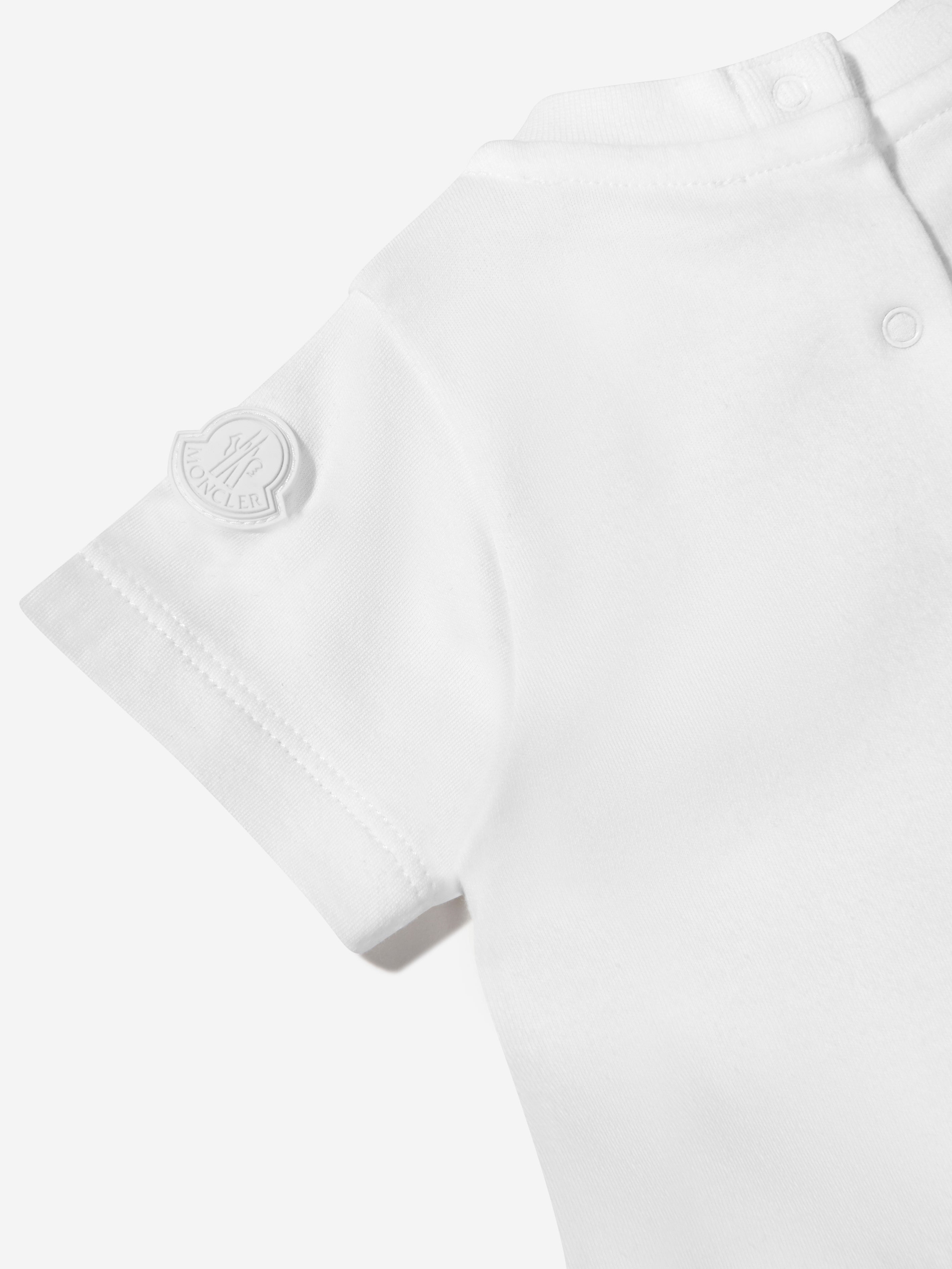 Moncler Enfant Baby Unisex Logo Romper Best Wholesale