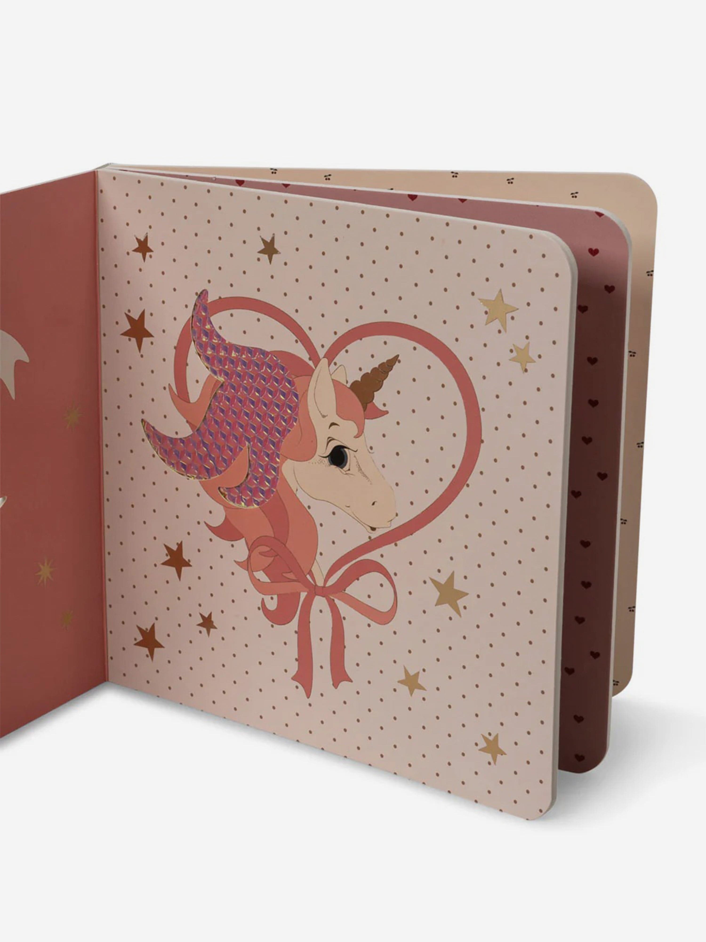 Konges Sljd Baby Unicorn Touch and Feel Book in Multicolour Sale Extremely