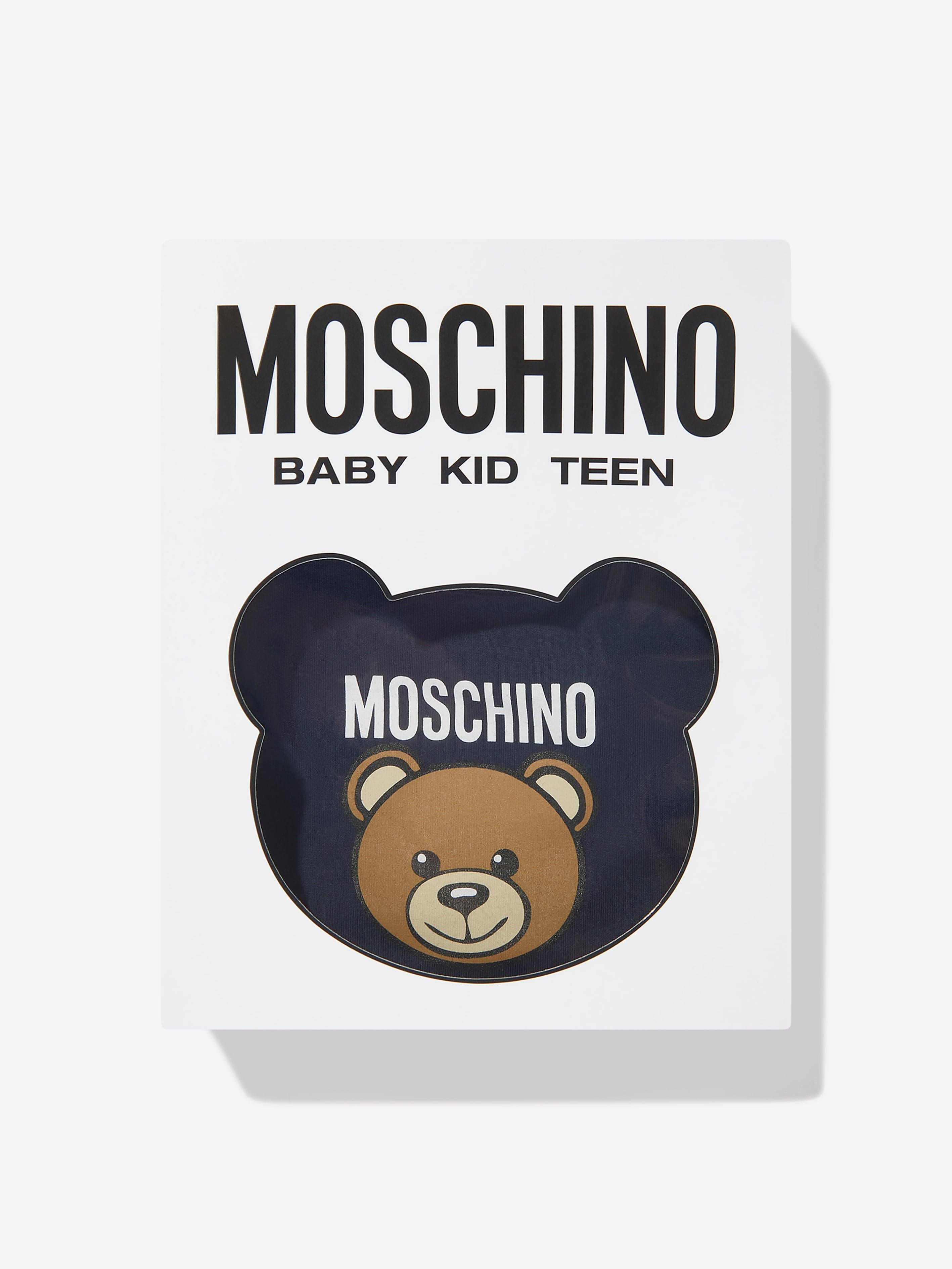Moschino Baby Boys Bear Logo Babygrow Gift Set in Navy Pay With Paypal Cheap Online