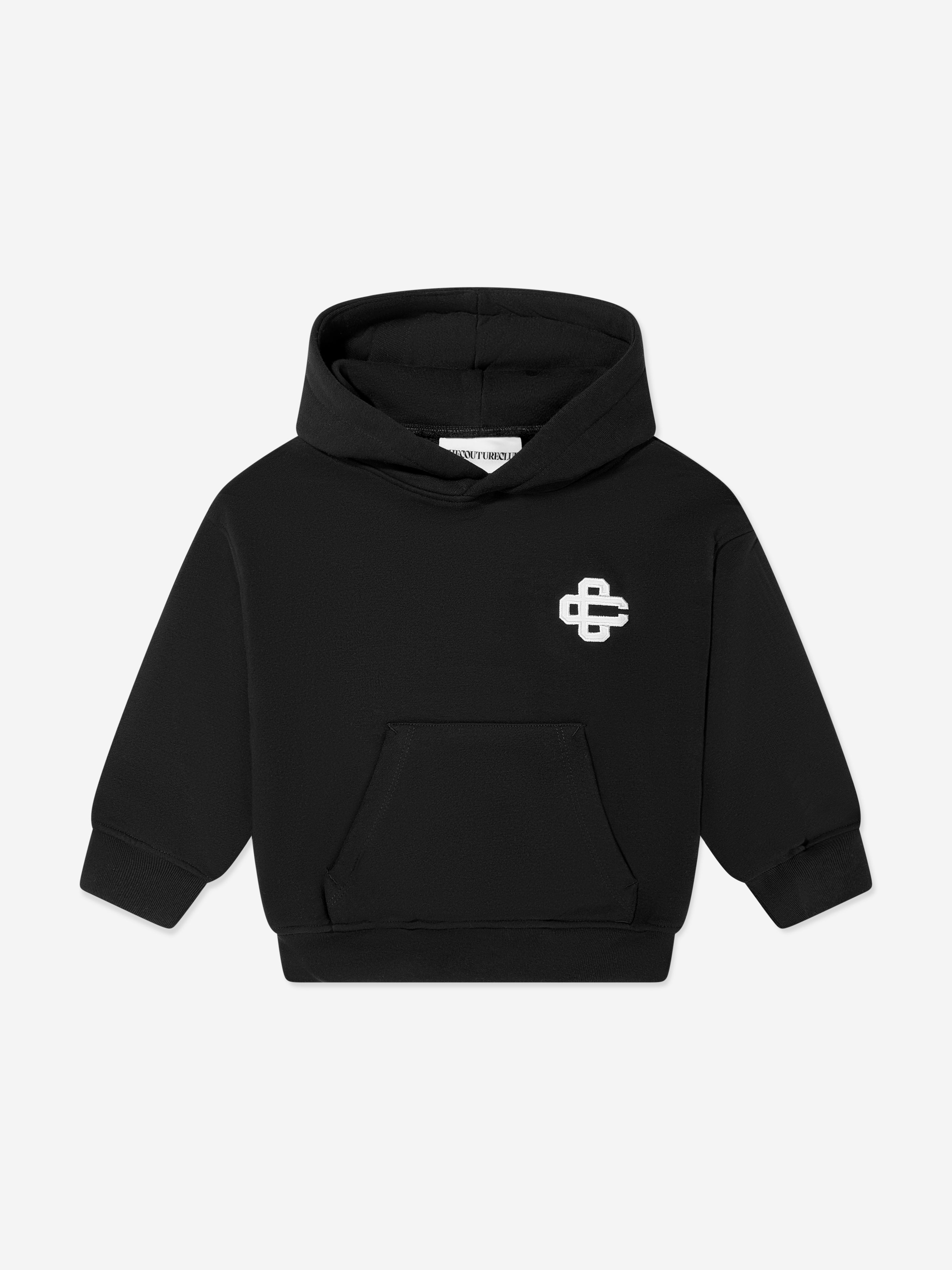 The Couture Club Kids Emblem Applique Hoodie in Black For Sale Finishline