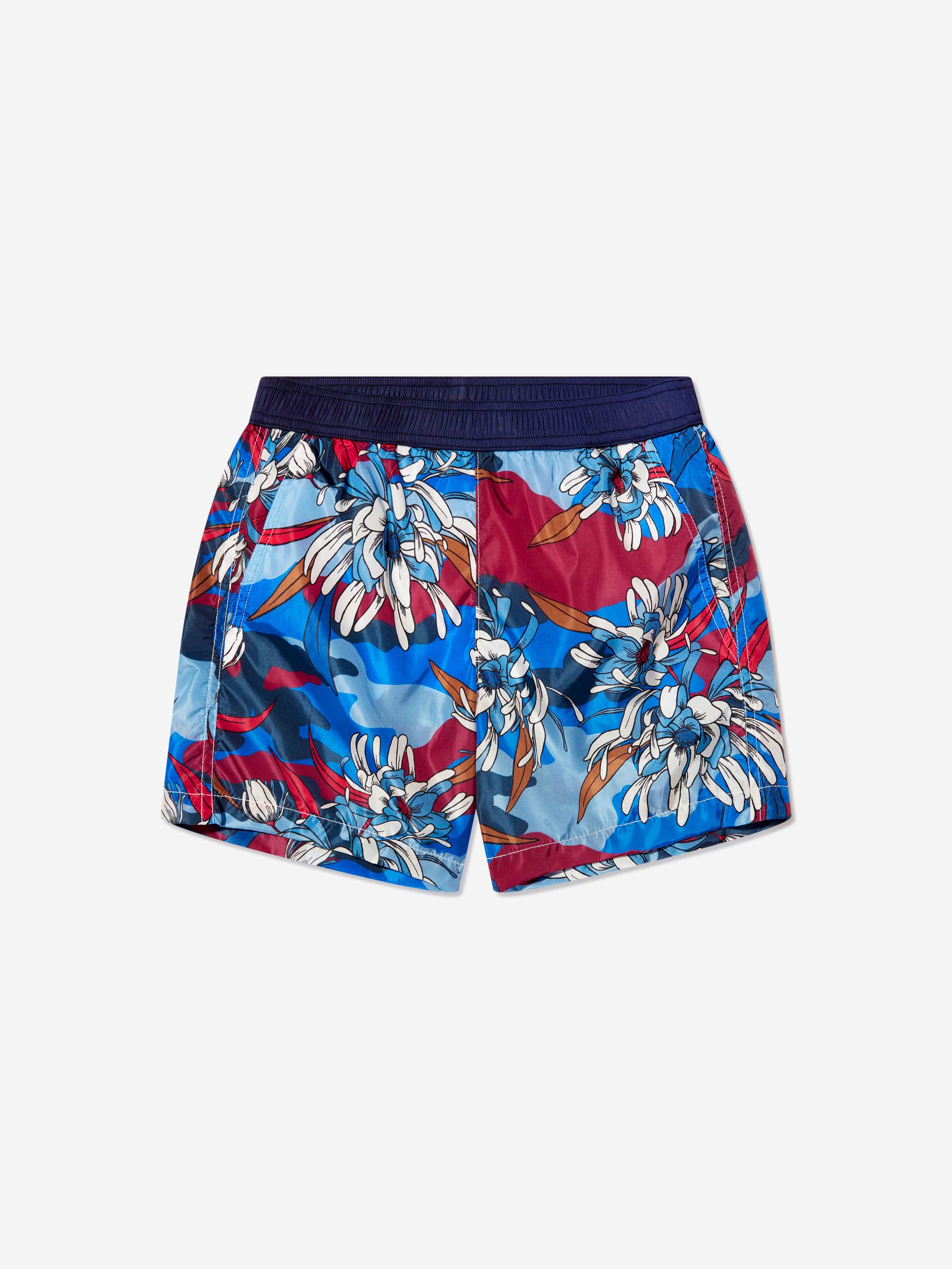Moncler Enfant Boys Swim Shorts in Multicolour Outlet Cheap Pice