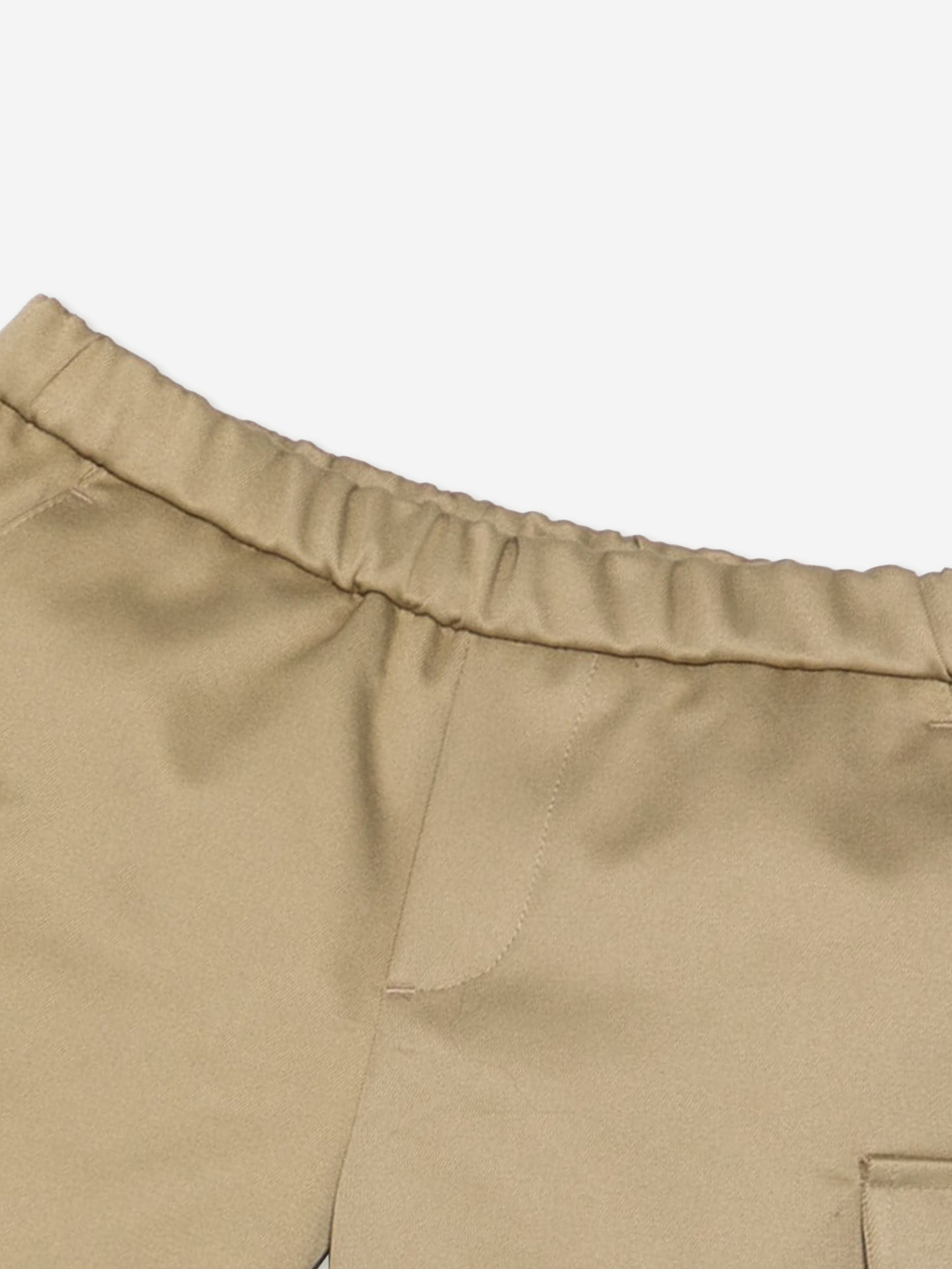 Versace Baby Boys Logo Cargo Shorts in Beige Sale 100% Original
