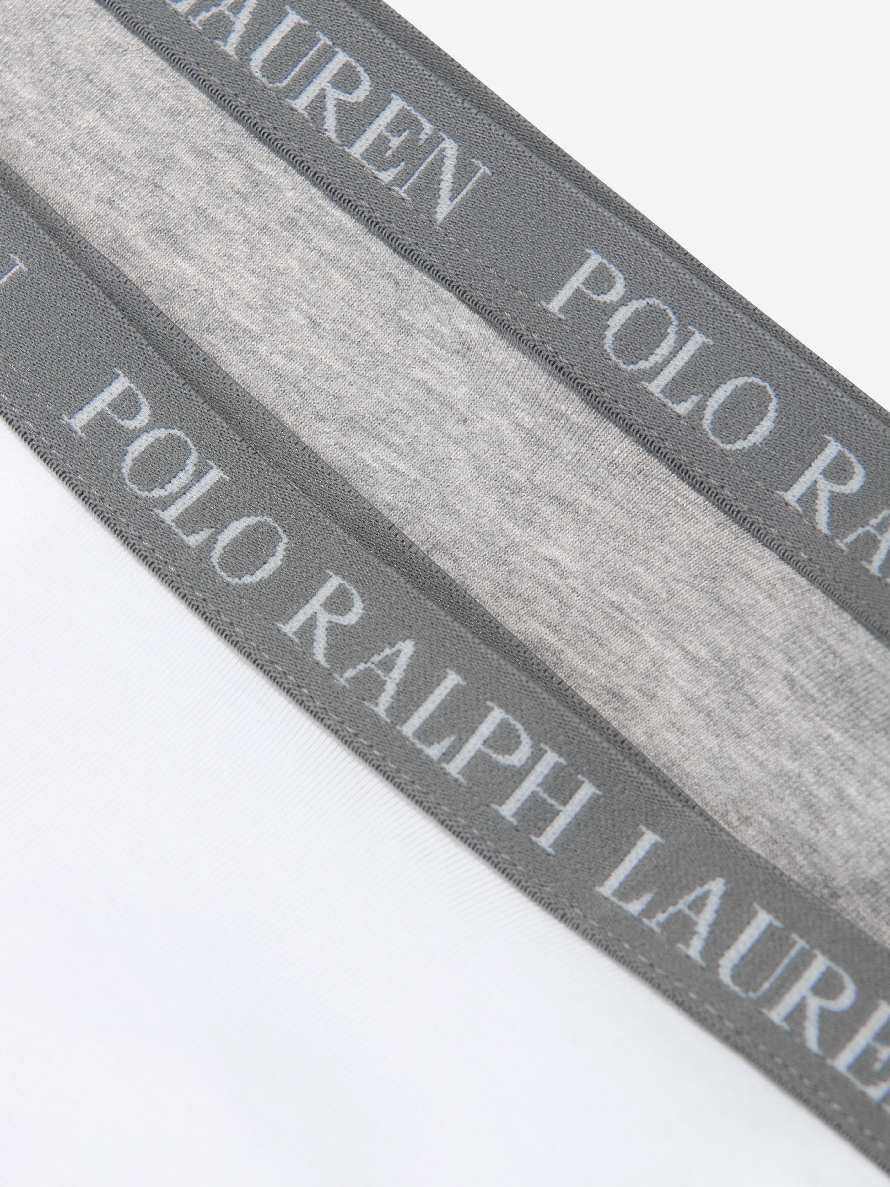 Ralph Lauren Girls 2 Pack Boxer Briefs Set in Grey Free Shipping Shop Offer