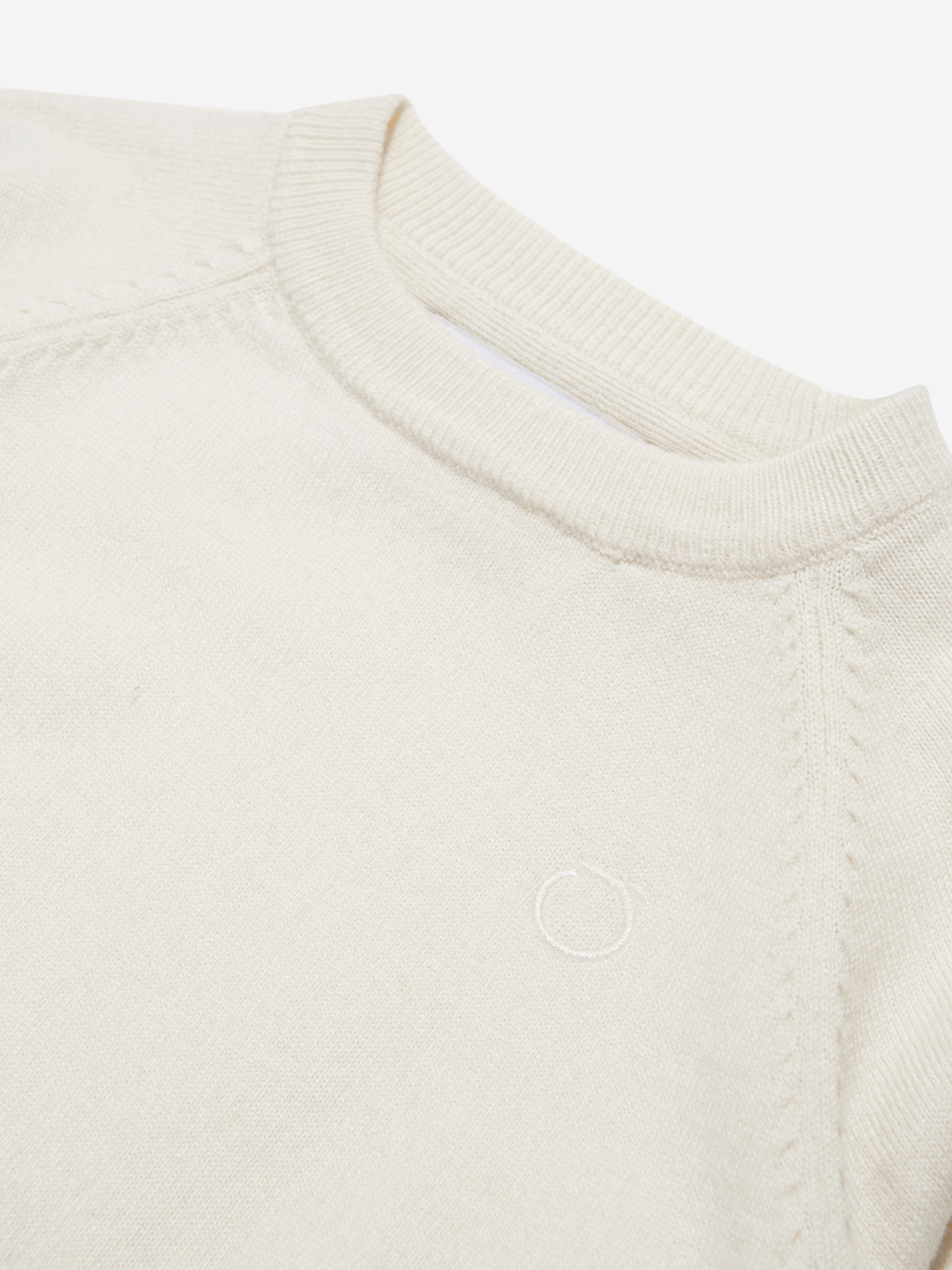 Trussardi Boys Hershel Sweatshirt in Ivory Clearance Clearance