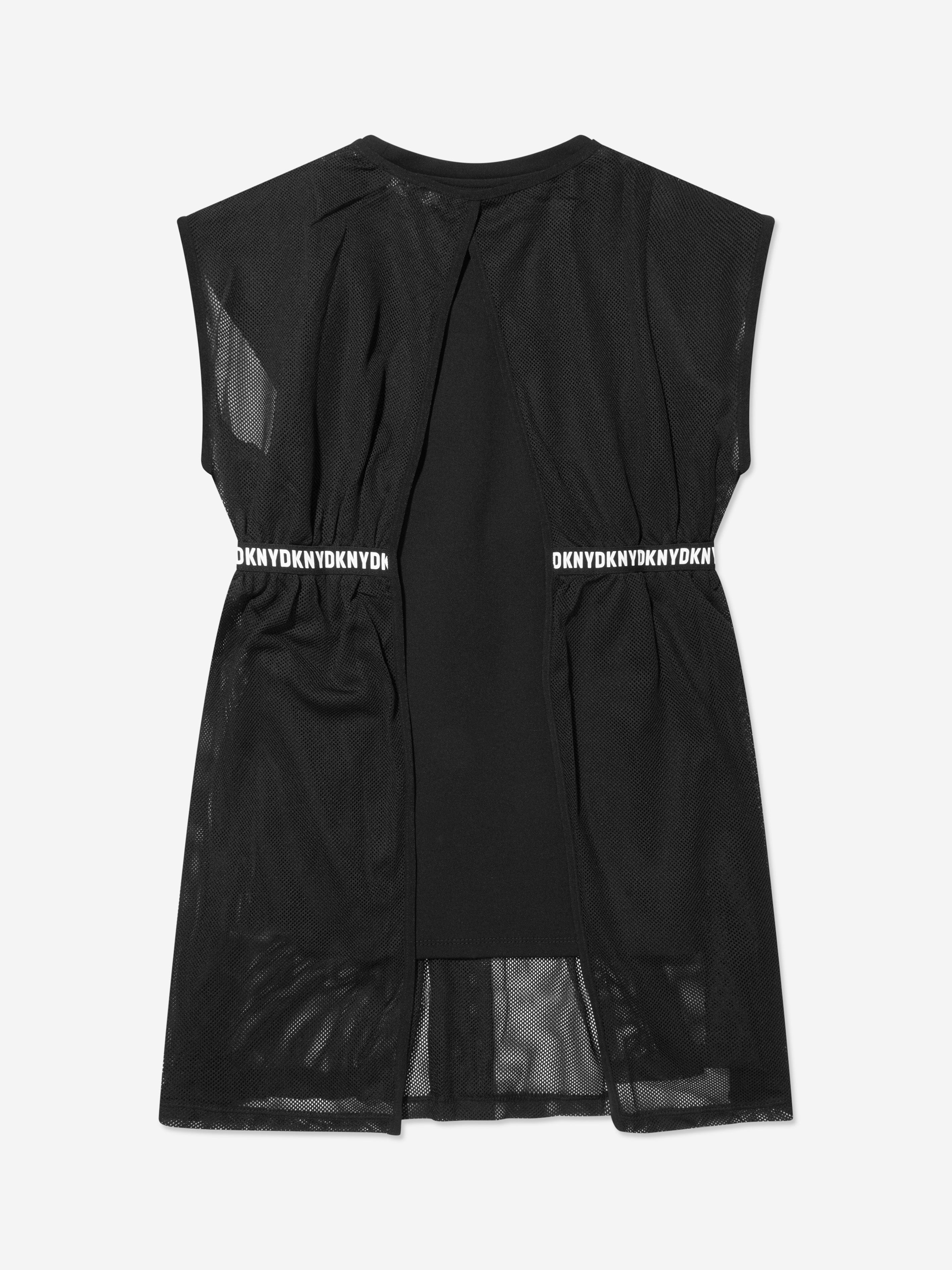 DKNY Girls 2-In-1 Milano Dress in Black Pictures For Sale