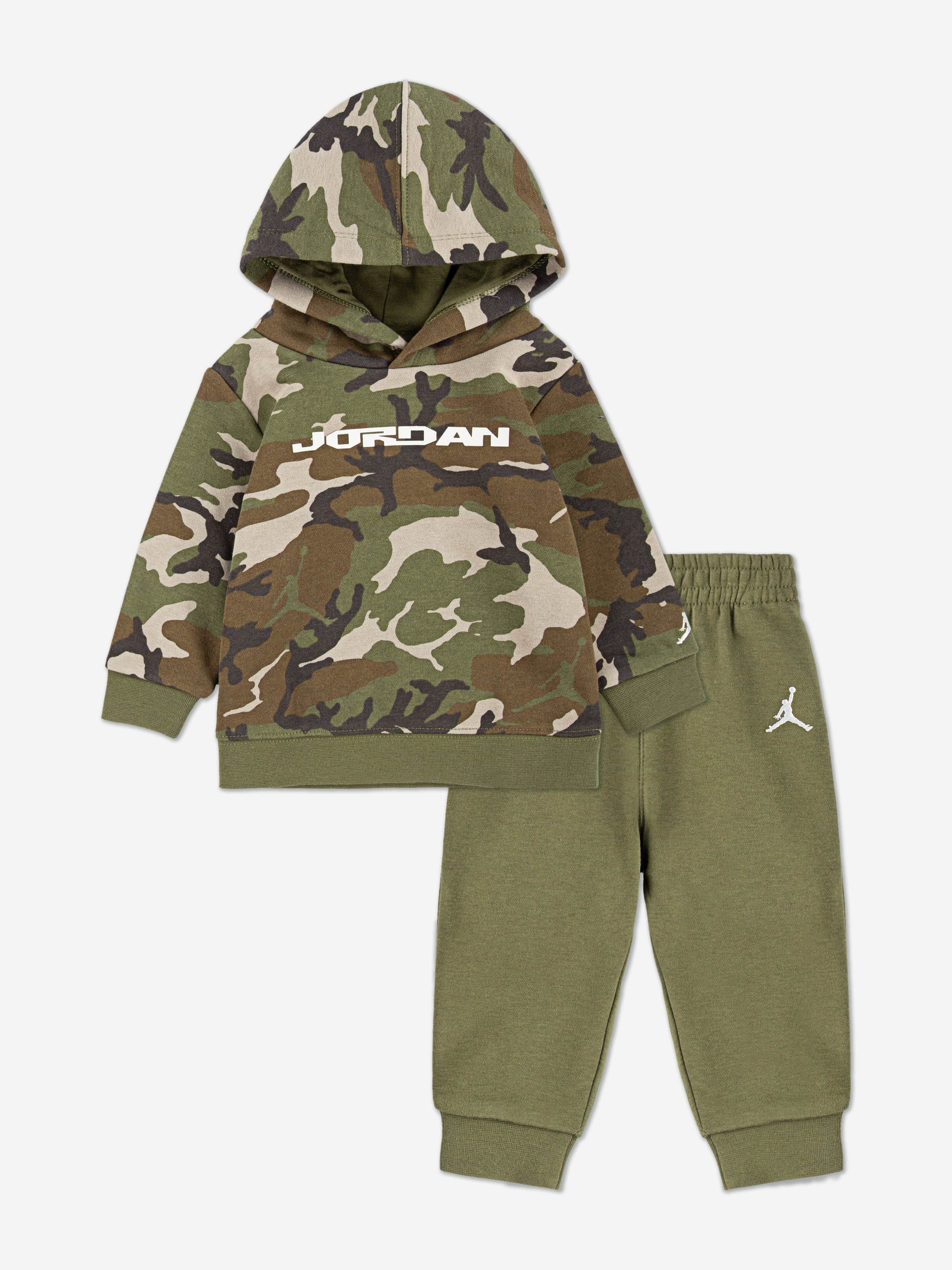 Boys MJ MVP Camo Tracksuit in Green Extremely Cheap Pice
