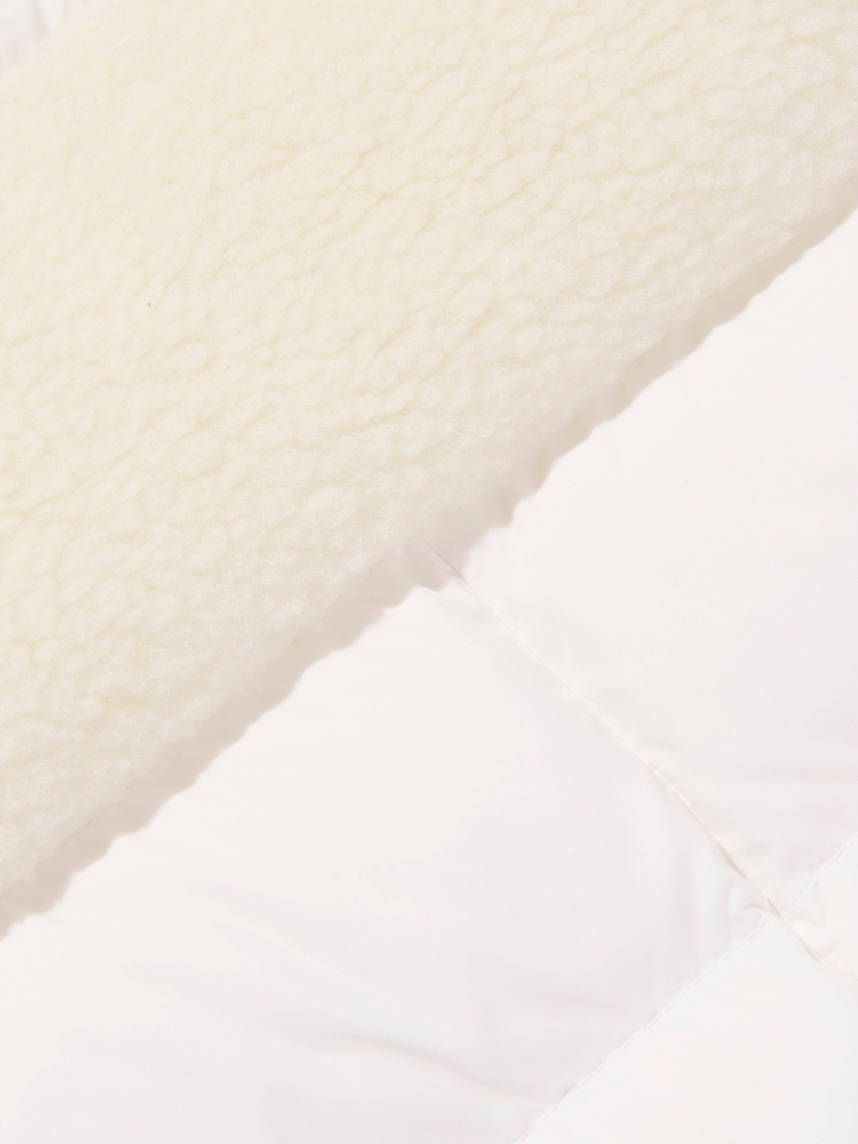 Moncler Enfant Baby Down Padded Sefou Snowsuit in White Explore Online