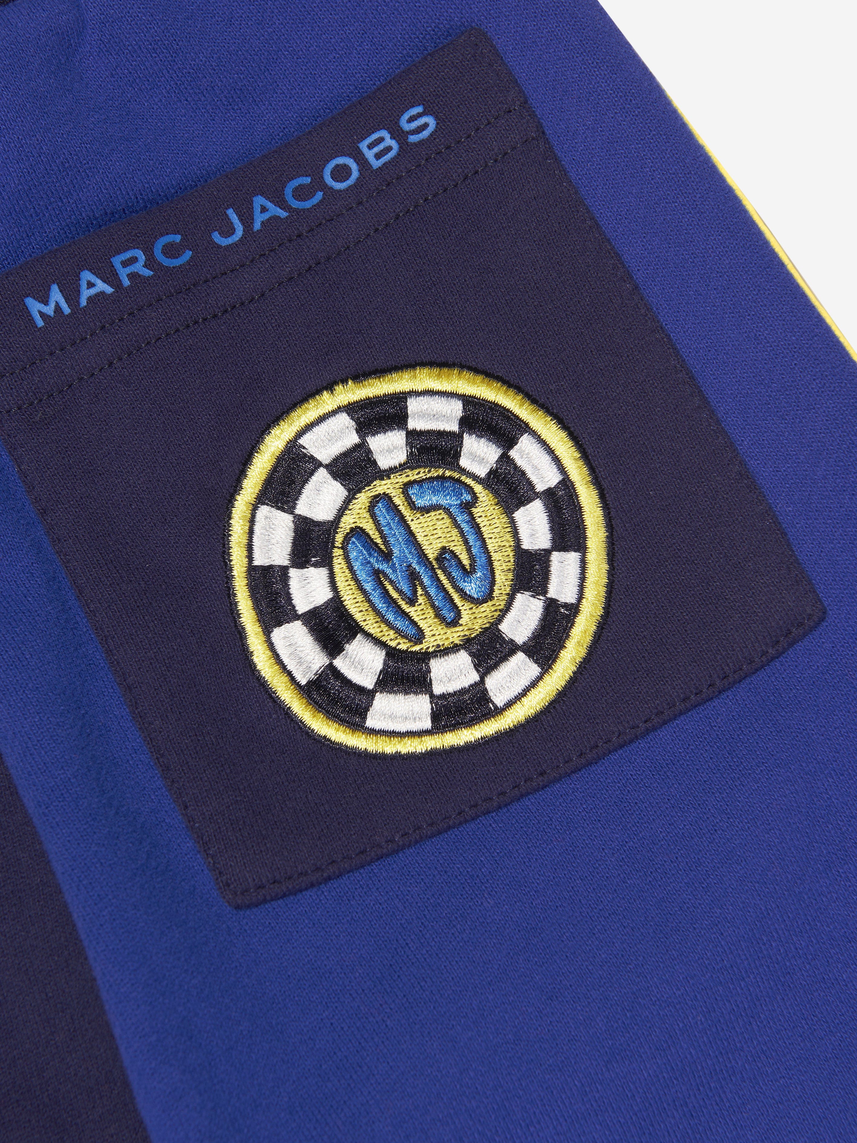 MARC JACOBS Boys Bicolour Joggers in Navy Outlet 2025 New