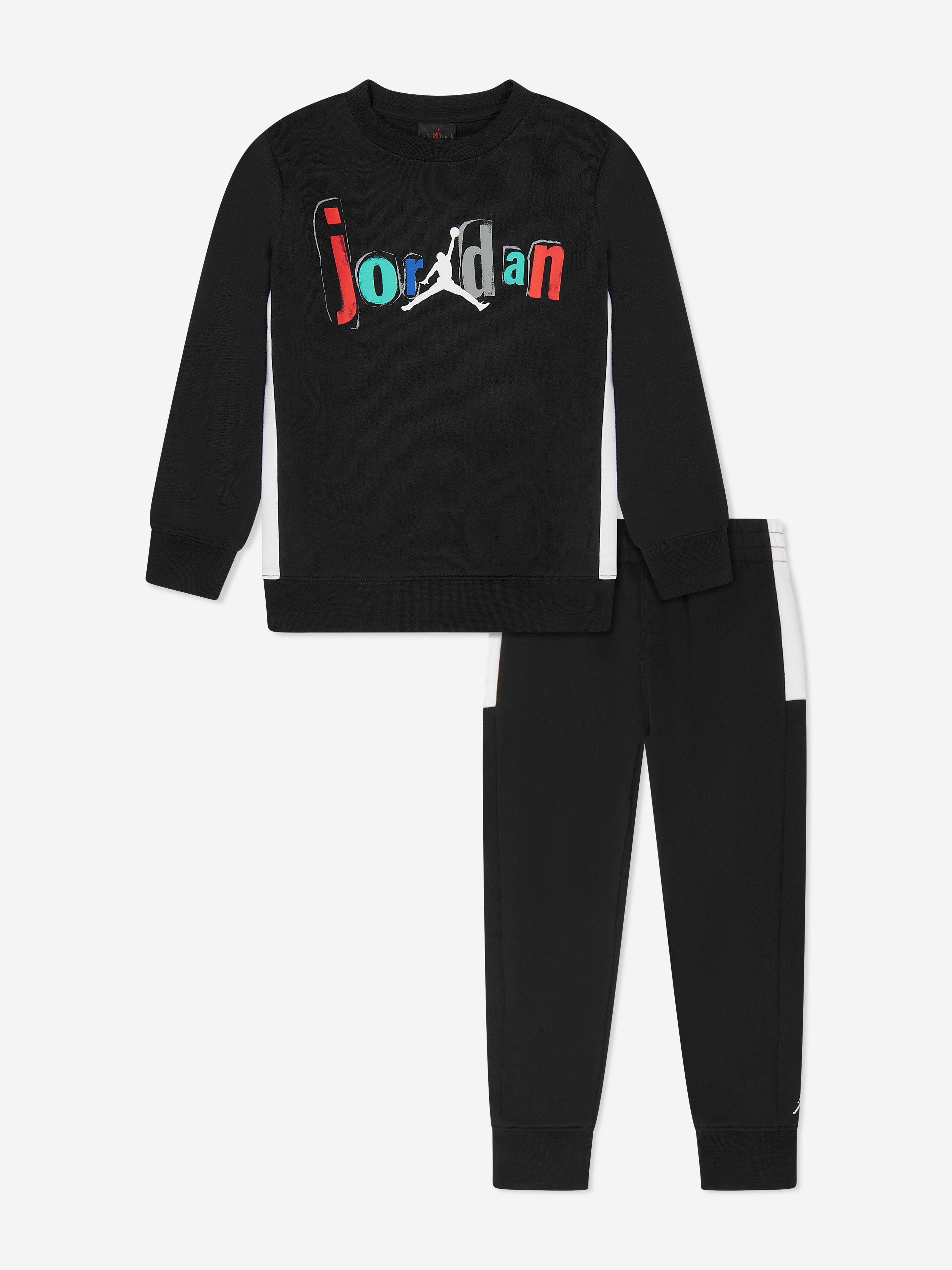 Jordan Boys Jumpman Team Blocked Tracksuit in Black Store Sale