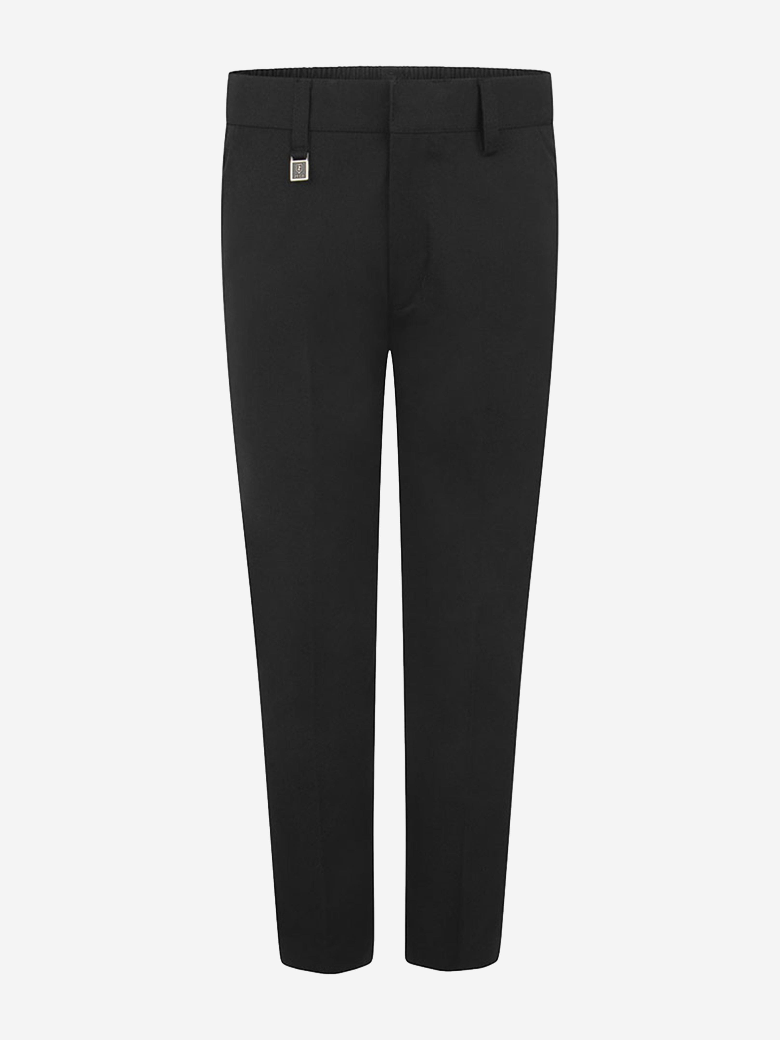 Zeco Boys School Standard Fit Trousers in Black Factory Outlet Cheap Pice