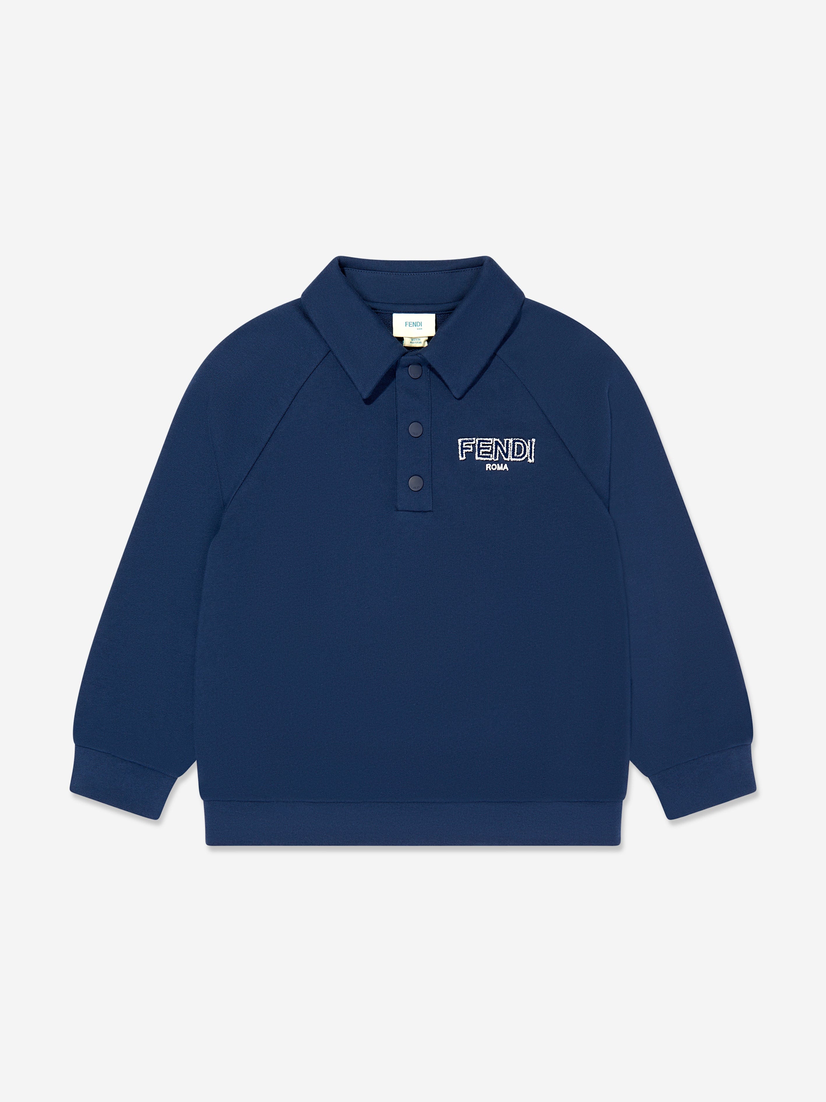 Boys Logo Sweatshirt in Navy Discount For Nice