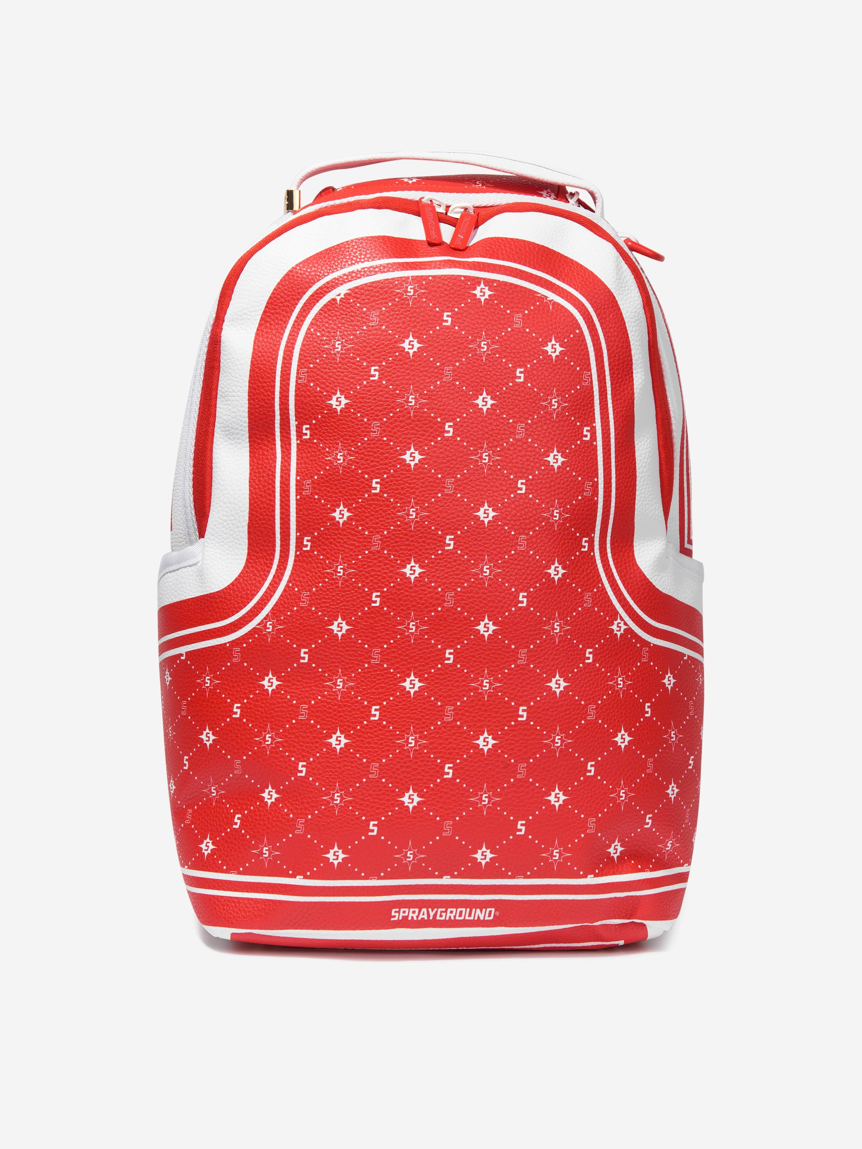 Sprayground Kids 6th Avenue Backpack in Red (46cm) Amazon Footaction