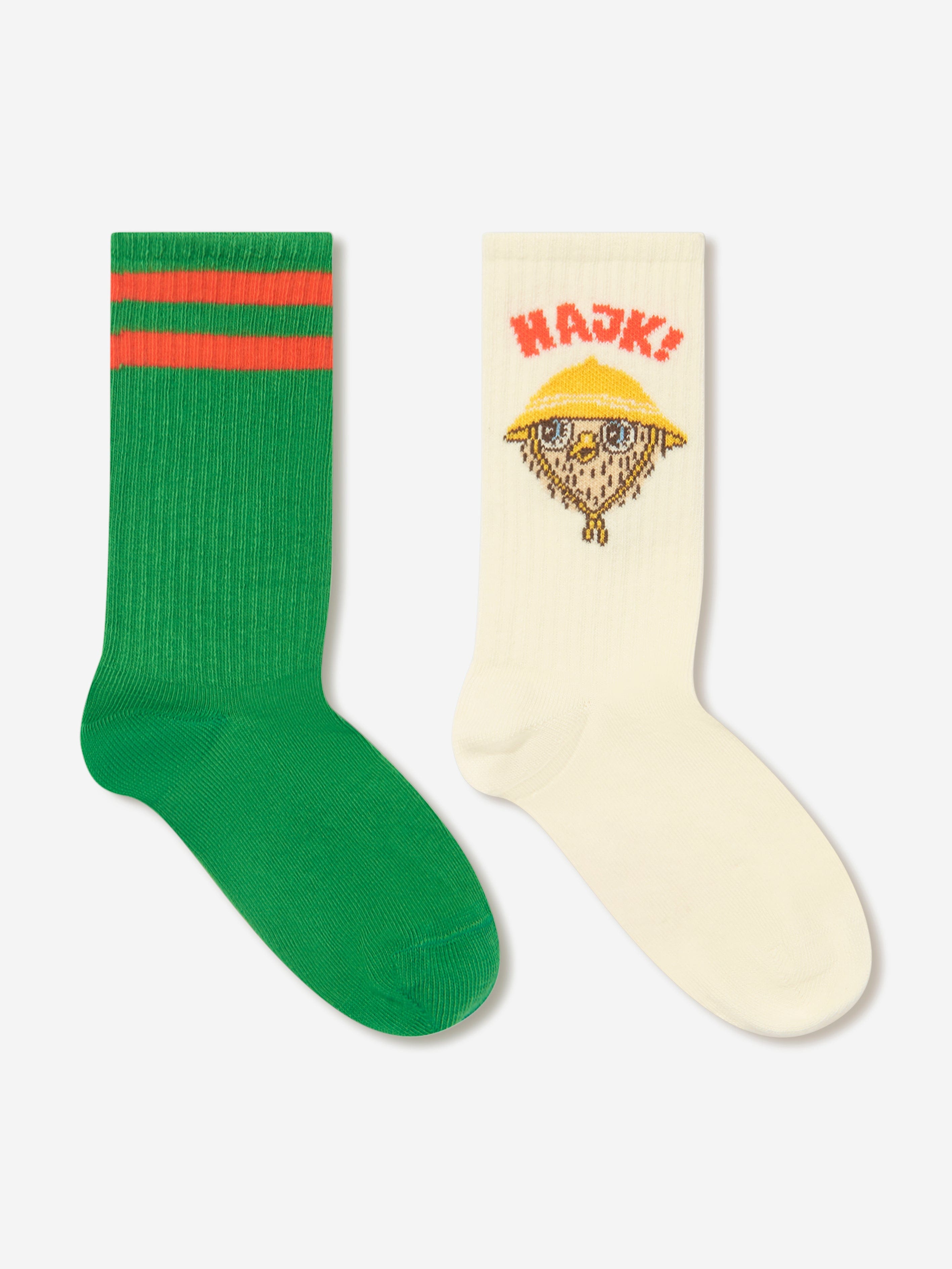 Mini Rodini Kids Hike 2 Pack Socks Set in Multicolour Clearance Amazing Pice