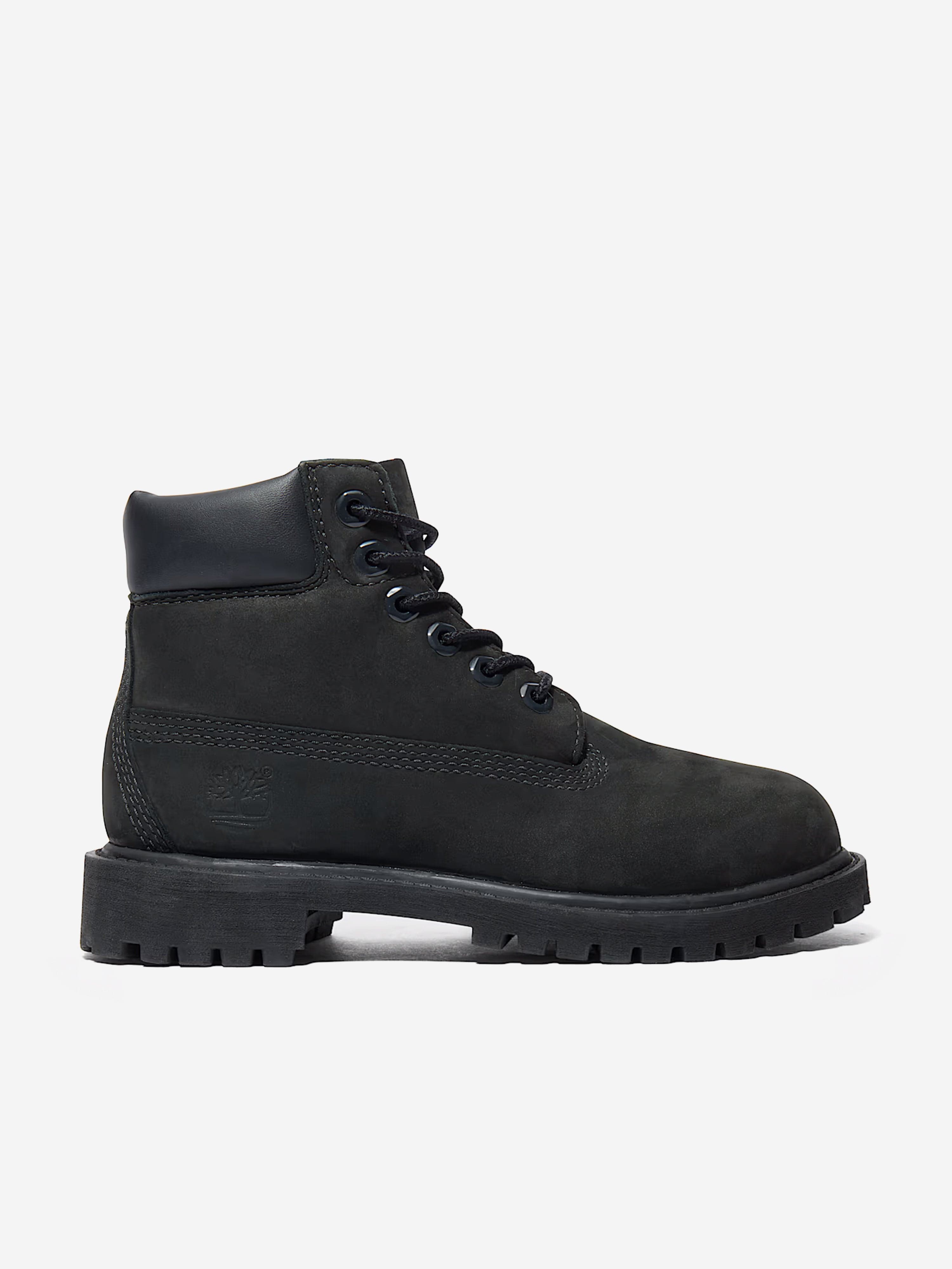 Kids Premium 6 Inch Lace Up Waterproof Boots in Black Limited Edition Online