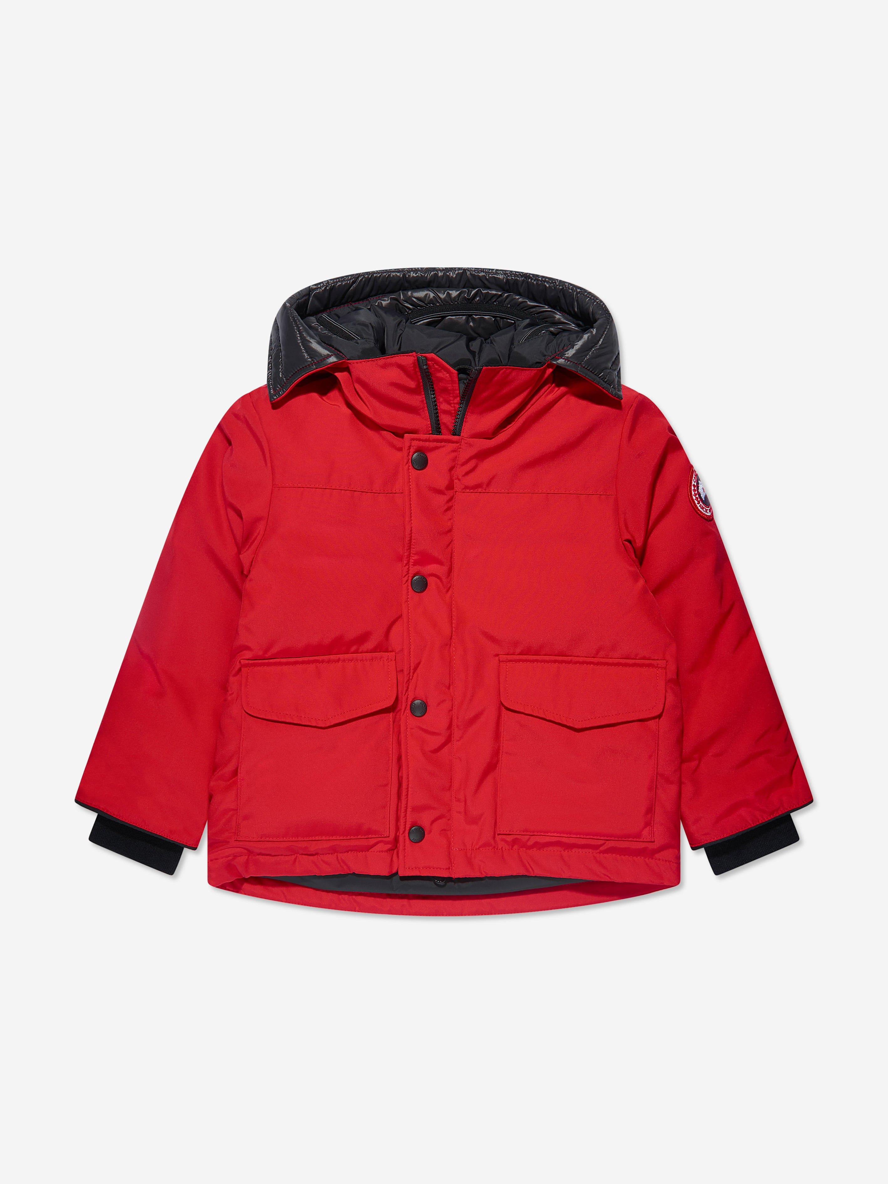 Canada Goose Kids Lynx Parka in Red Free Shipping Online