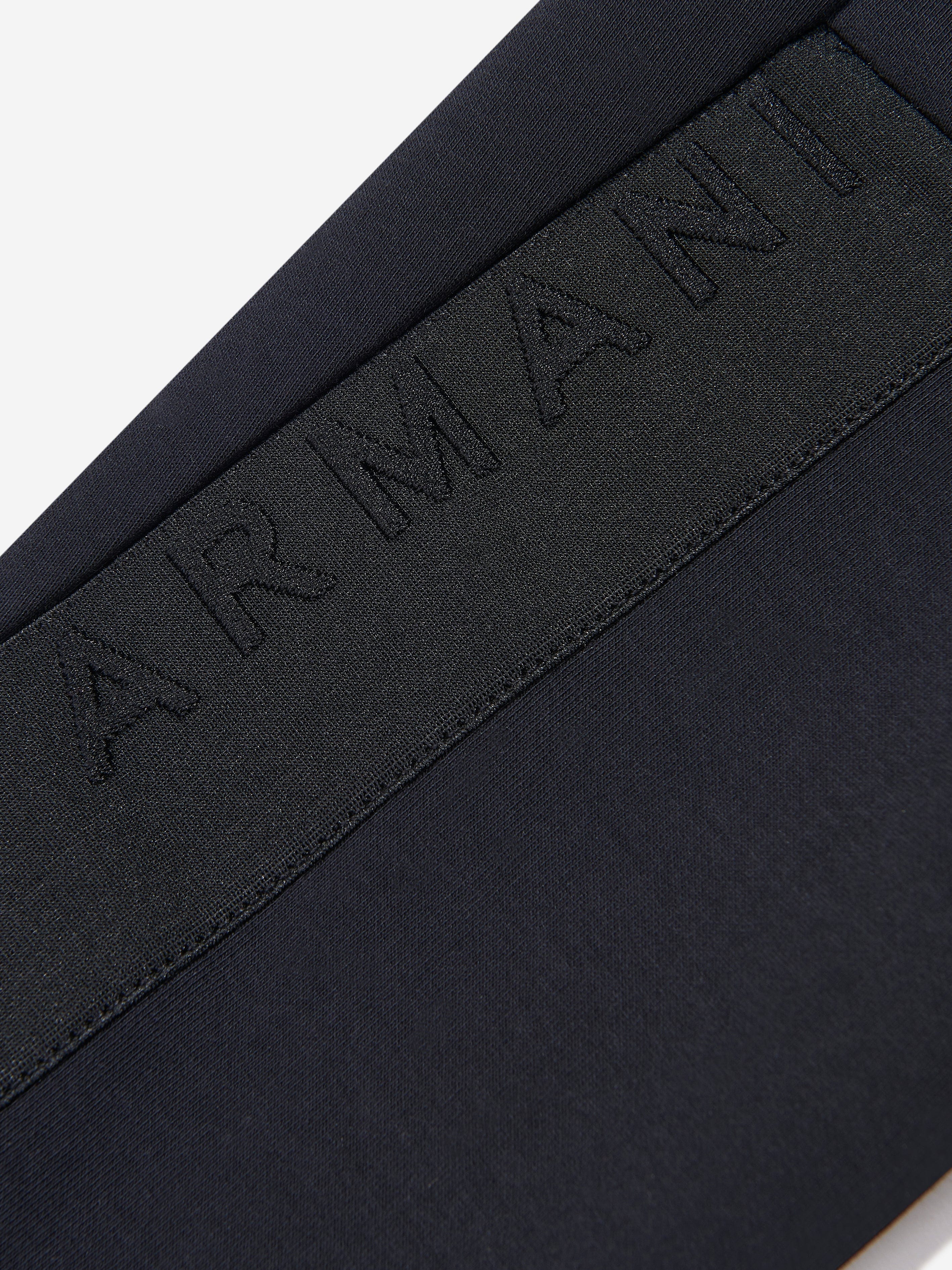 Emporio Armani Boys Logo Joggers in Navy Cheap Outlet Store