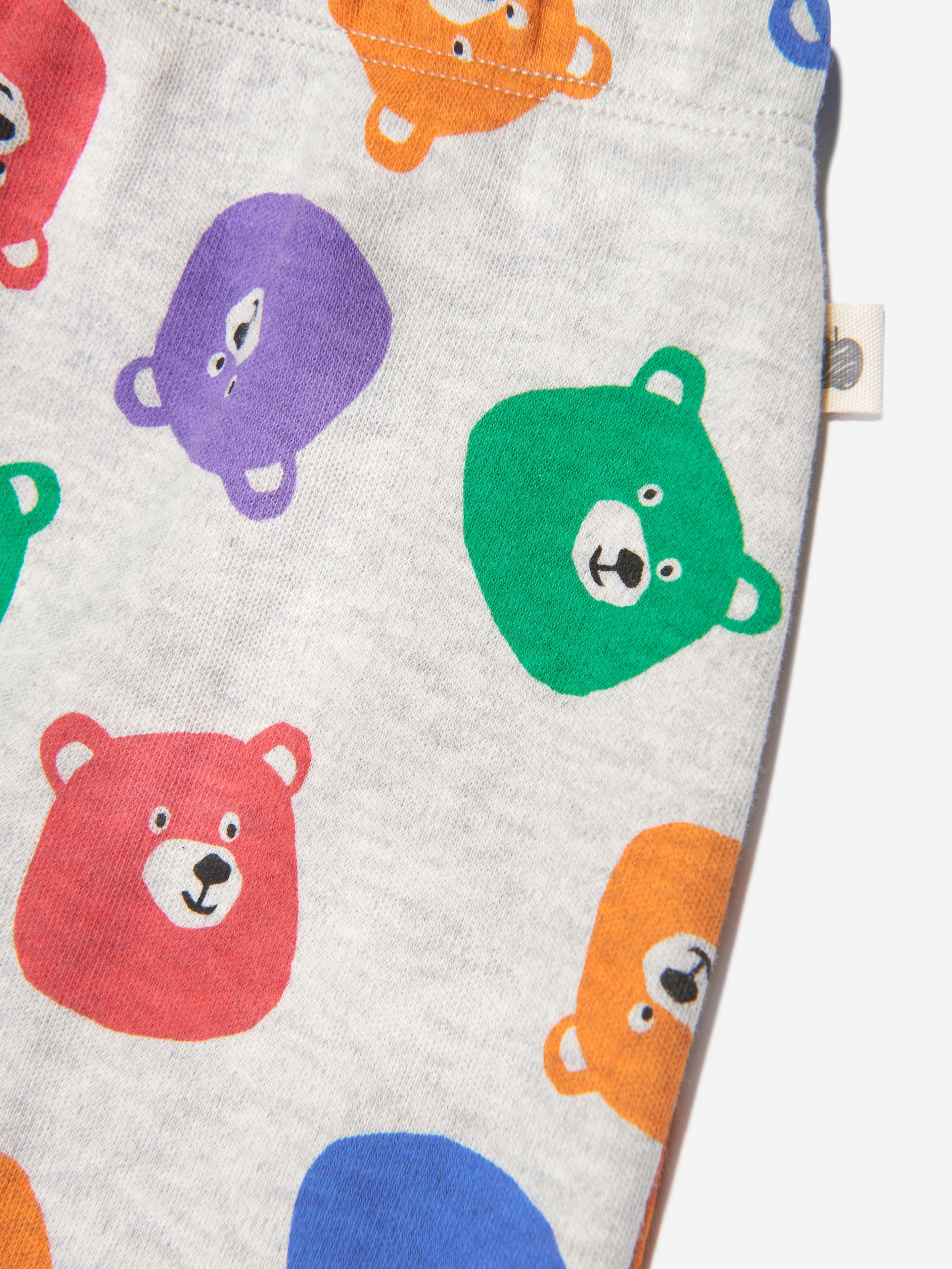The Bonnie Mob Kids Bubbly Bears Trousers in Grey Choice For Sale