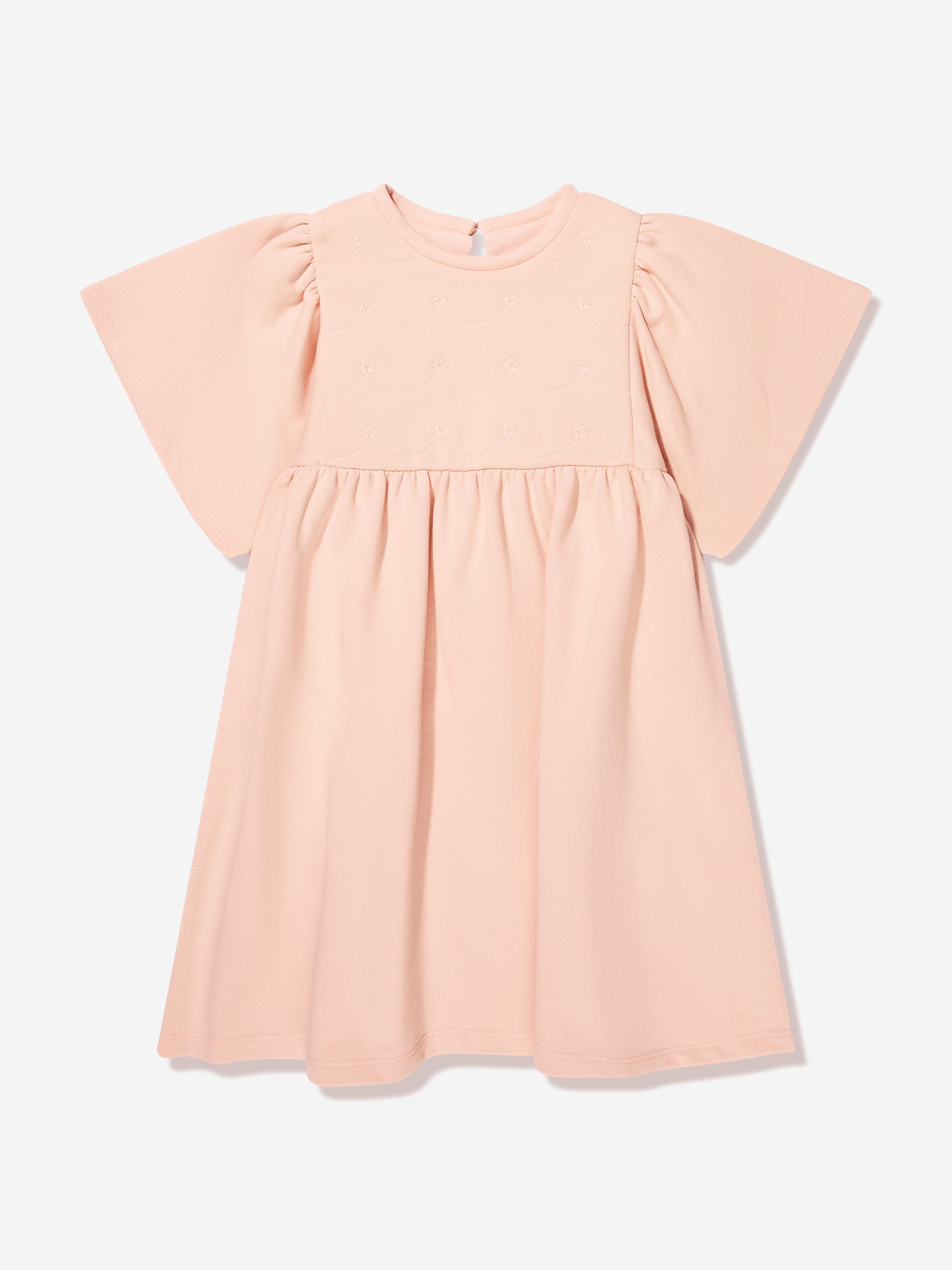 Chlo¨¦ Girls Flower Dress in Pink Clearance Huge Surprise