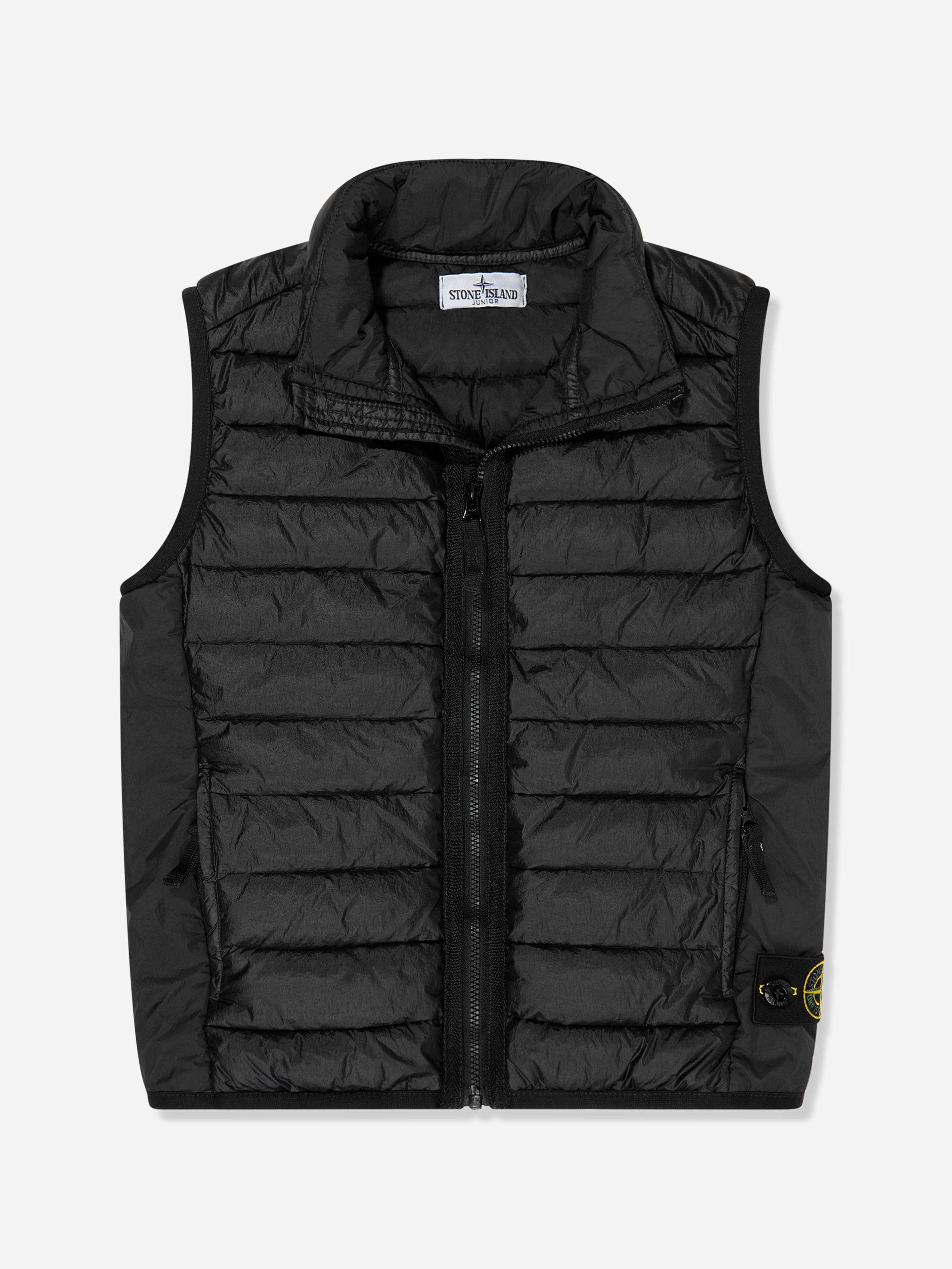 Boys Logo Gilet in Black High Quality Buy Online
