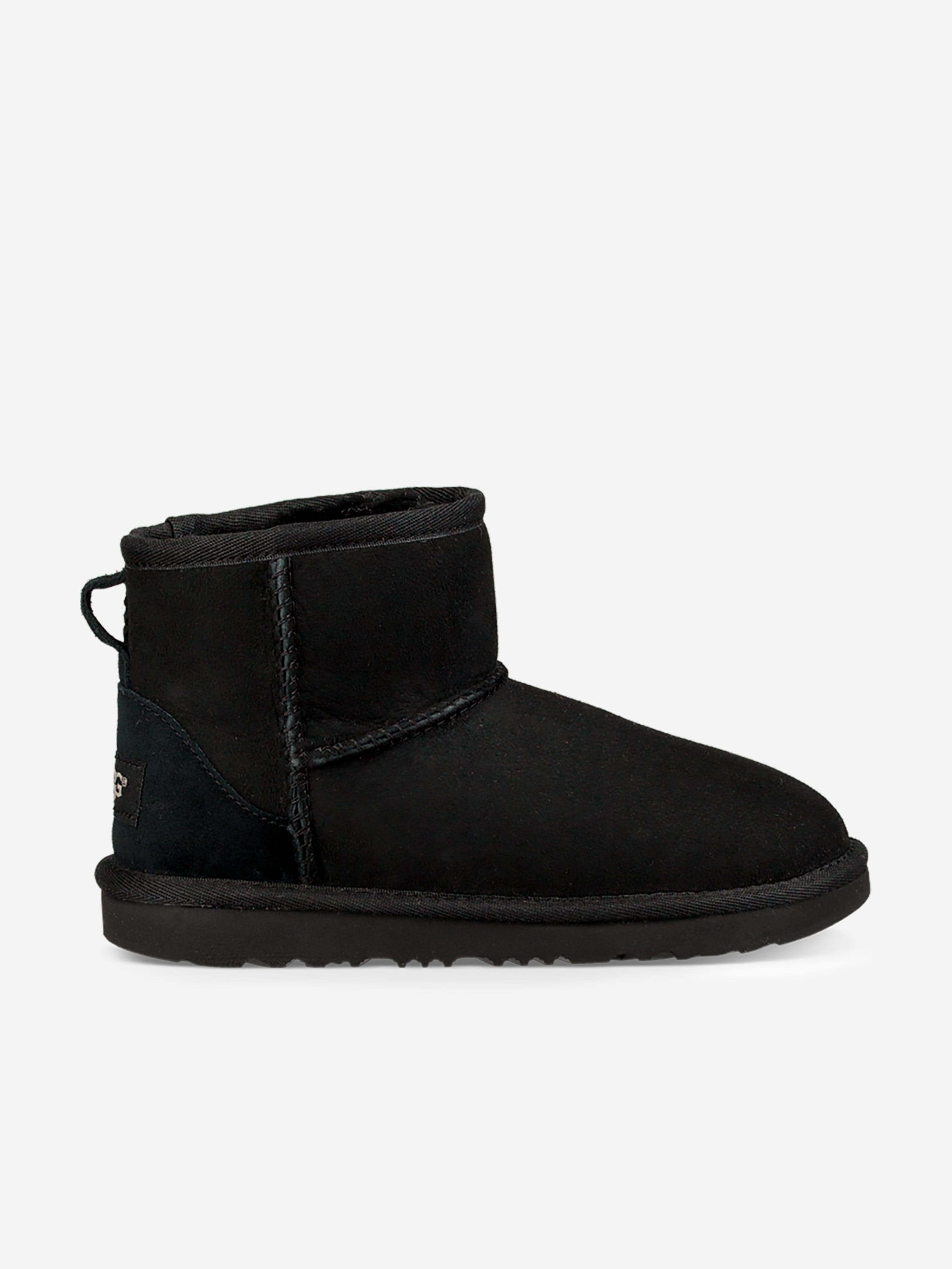 UGG Kids Classic Mini II Boots in Black Cheap Sale With Paypal