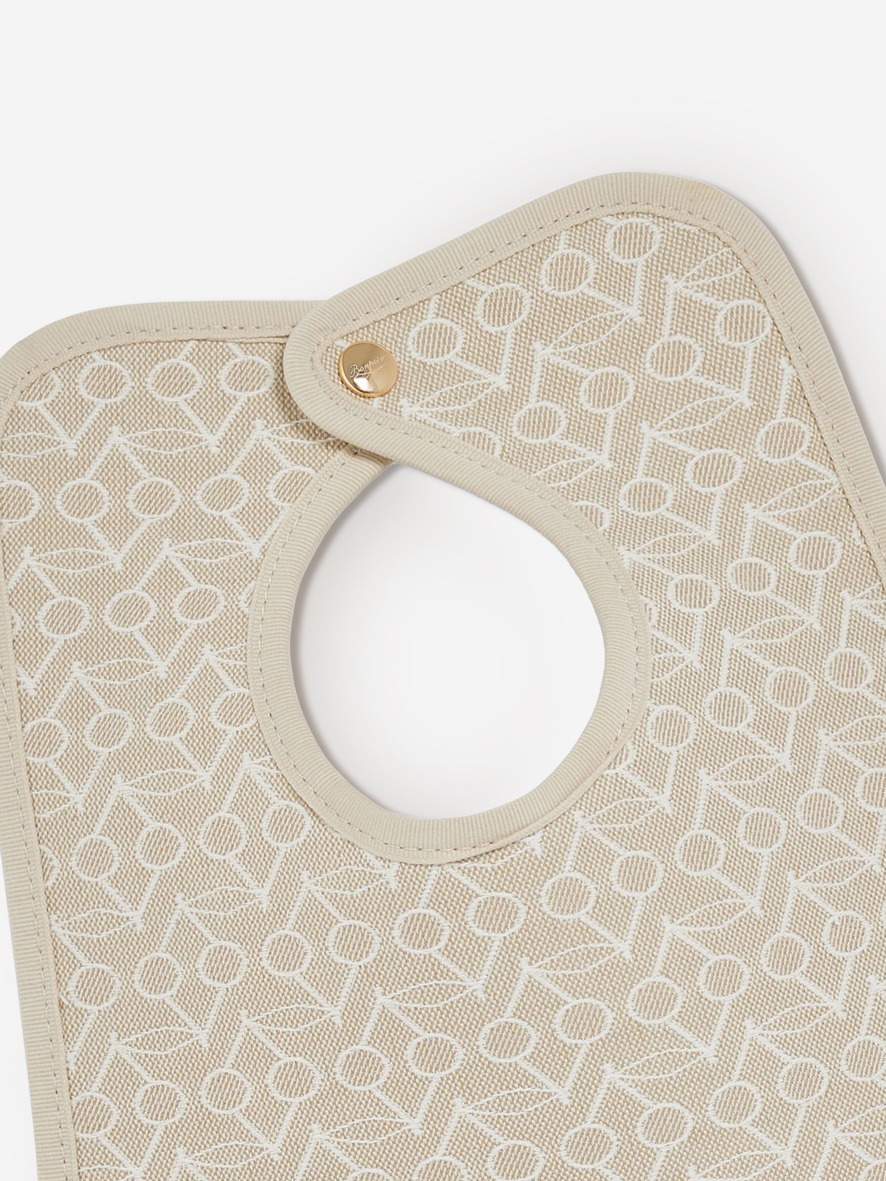 Bonpoint Baby Bavoir Clip Bib in Beige Buy Cheap Latest