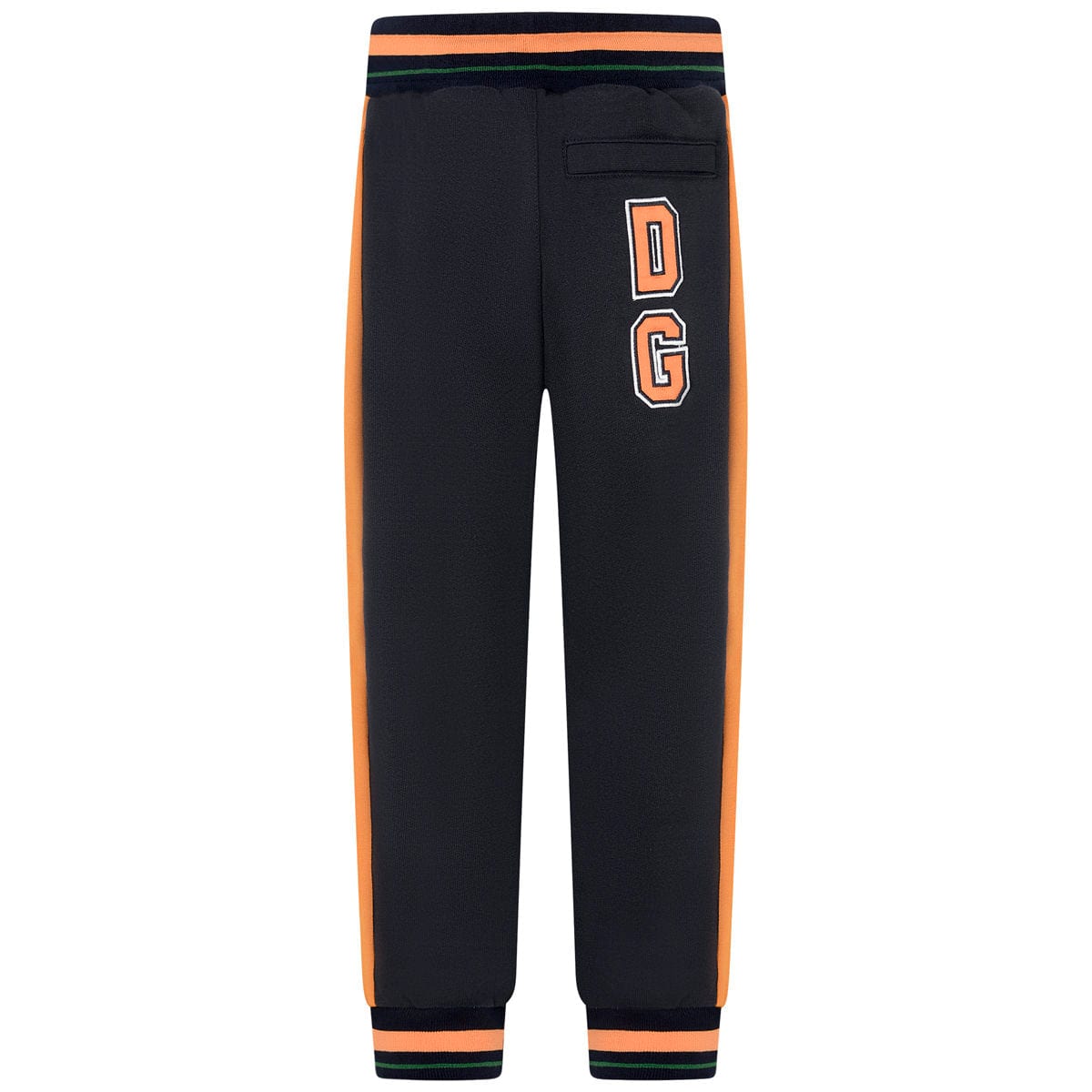 Dolce & Gabbana Boys Navy Cotton Joggers Free Shipping Order
