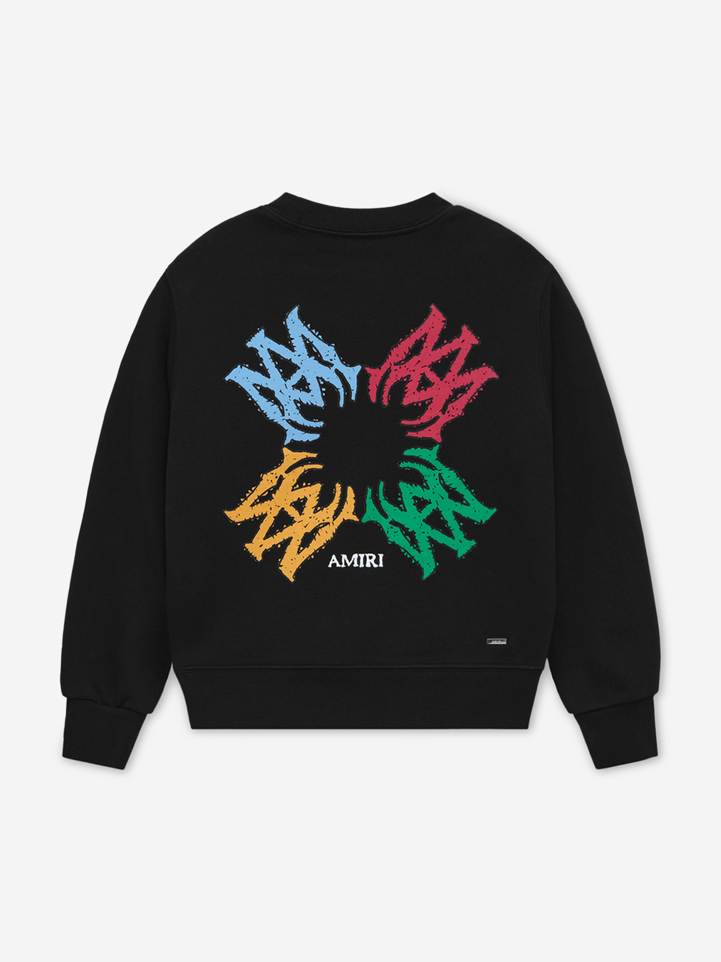 Kids MA Quad Scribble Sweatshirt in Black Cheap Sale Store