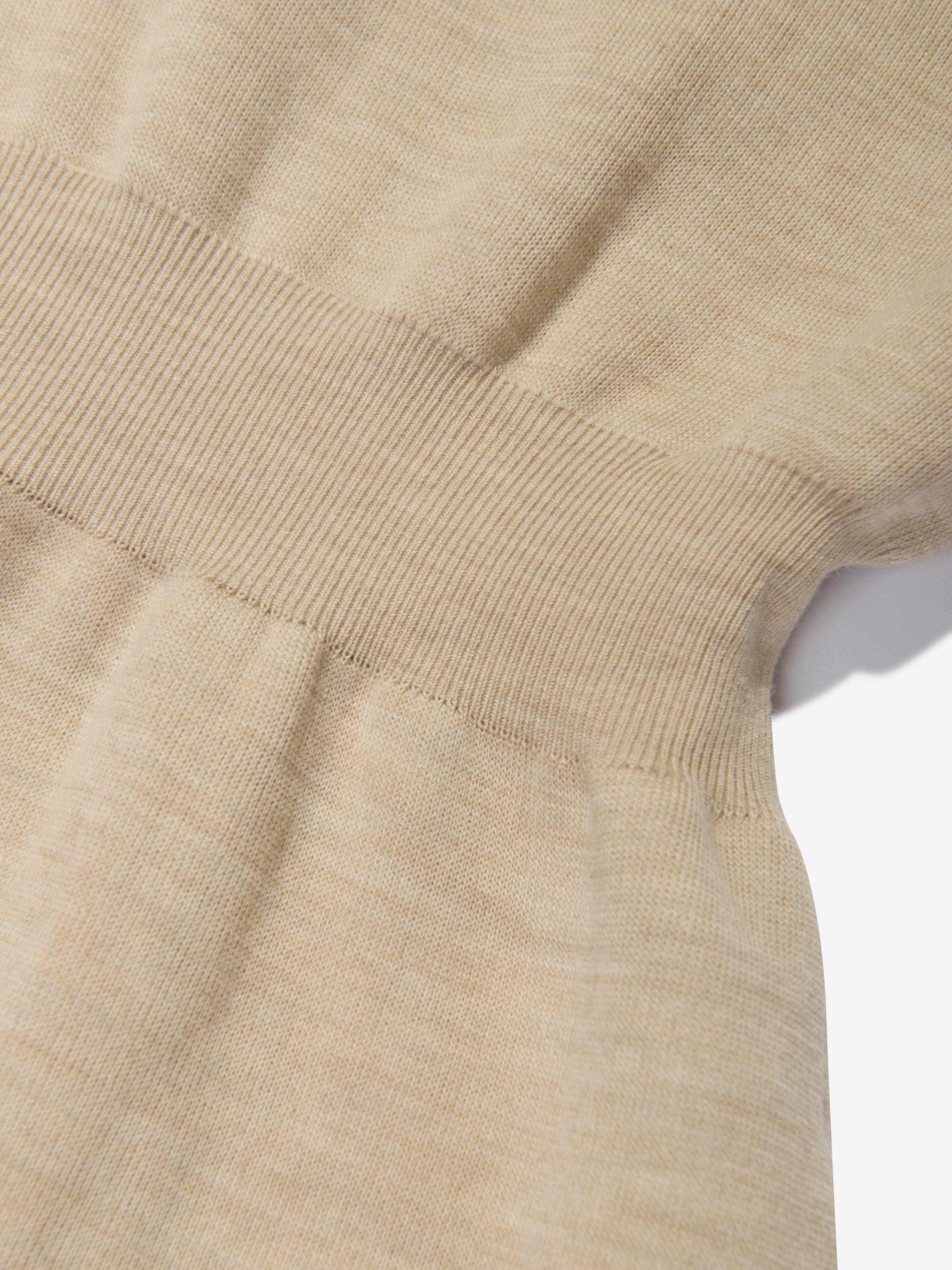 Fendi Girls Knitted FF Logo Dress in Brown Buy Cheap Looking For