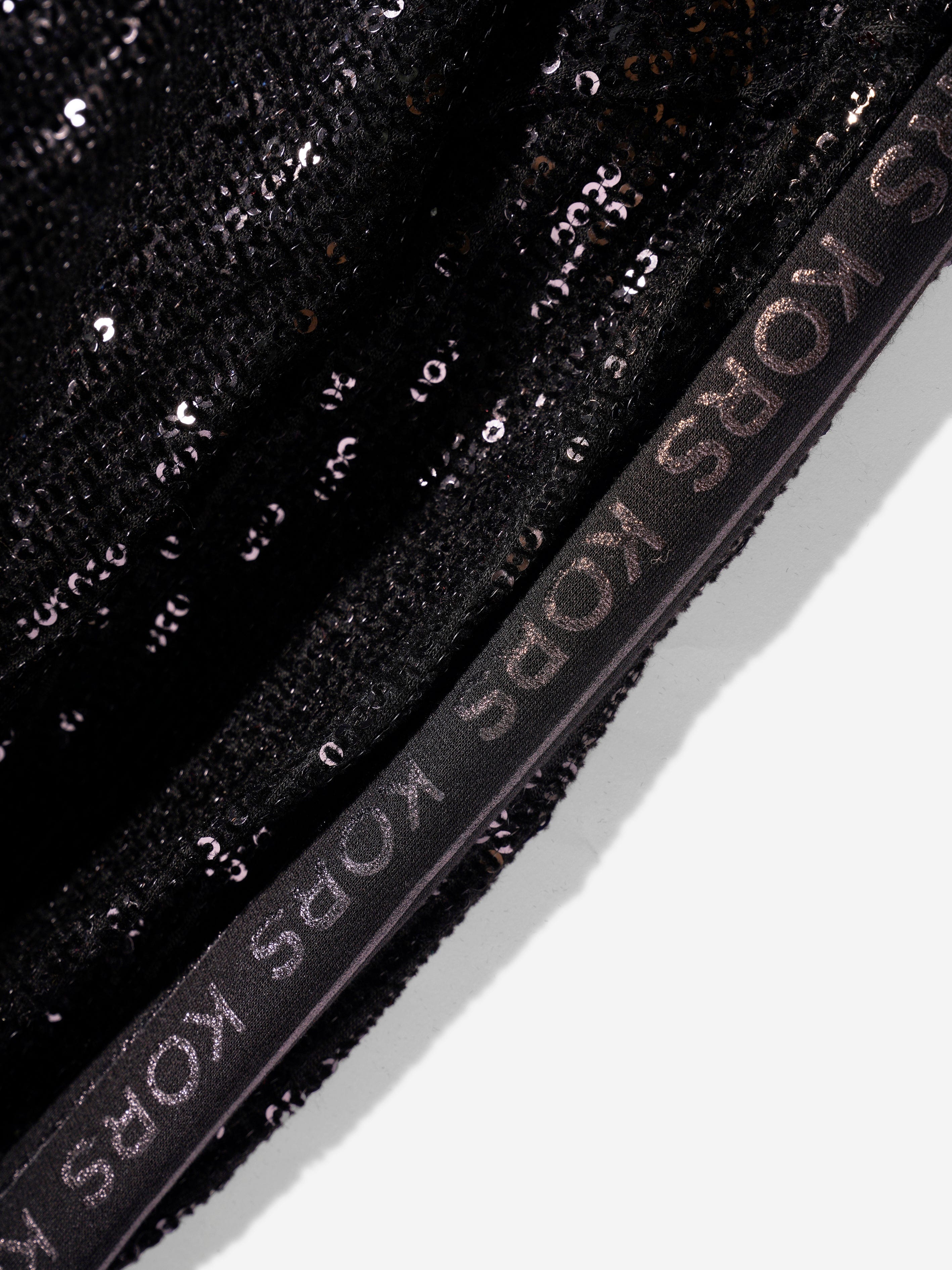 Michael Kors Girls Sequin Dress in Black Sale Get To Buy